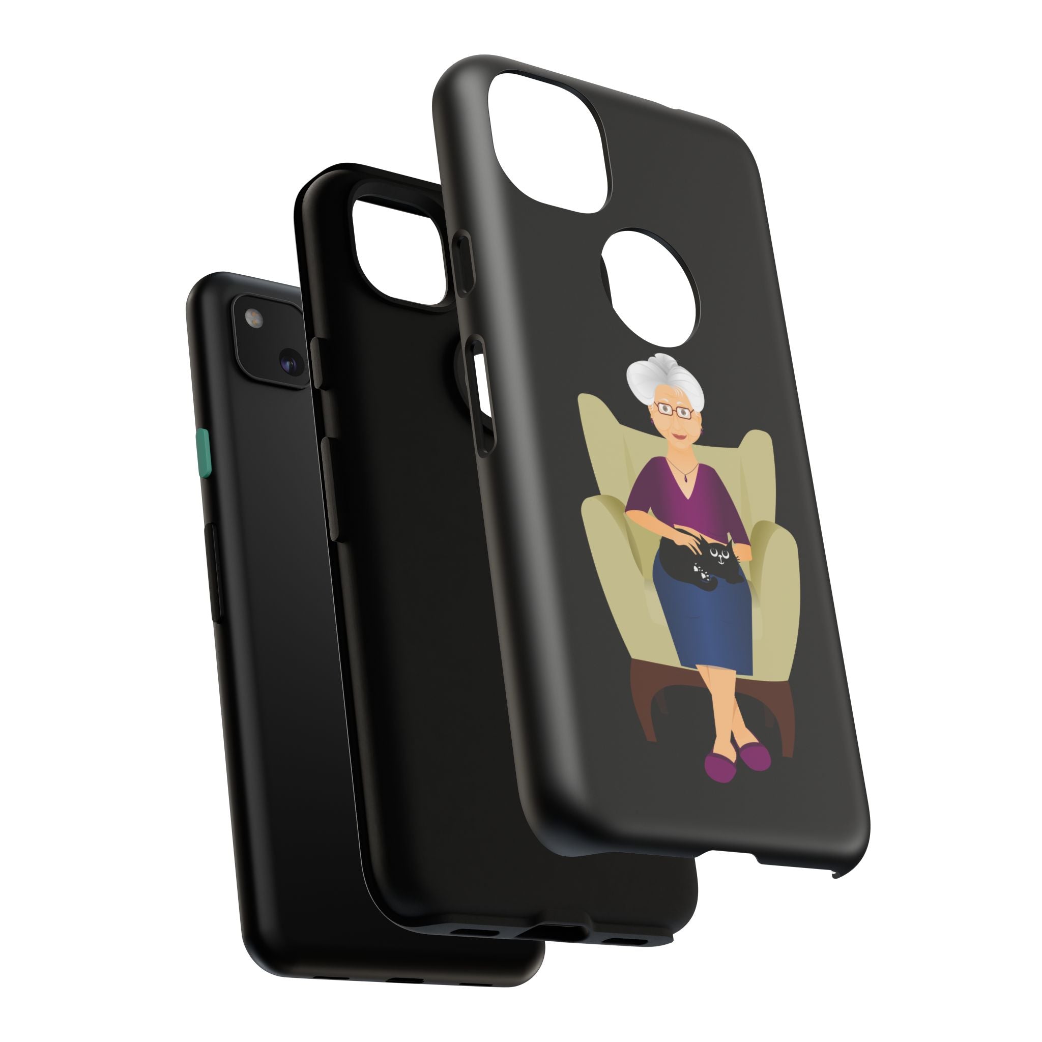 Grandma Phone Case, Tough Phone Cover for Grandparents, Durable Case for Seniors, Unique Gift for Grandmother, Personalized Tech Accessory