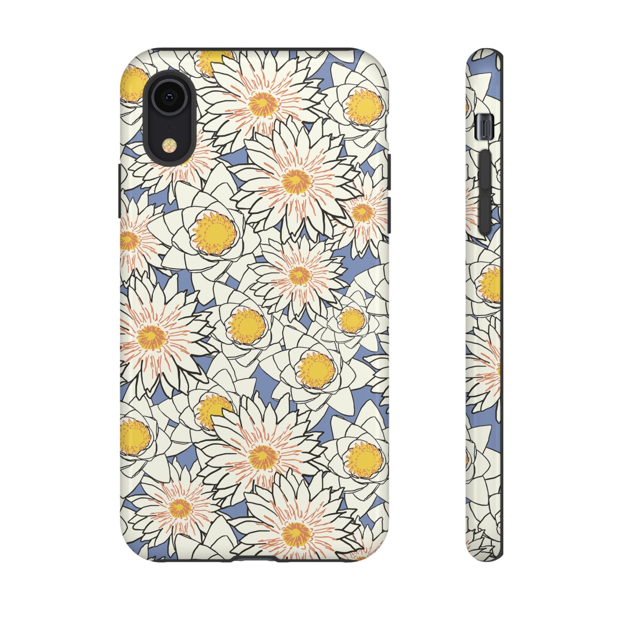 Stylish Phone Case, Floral Protective Cover, Gift for Nature Lovers, Trendy Tech Accessory, Customizable Phone Case