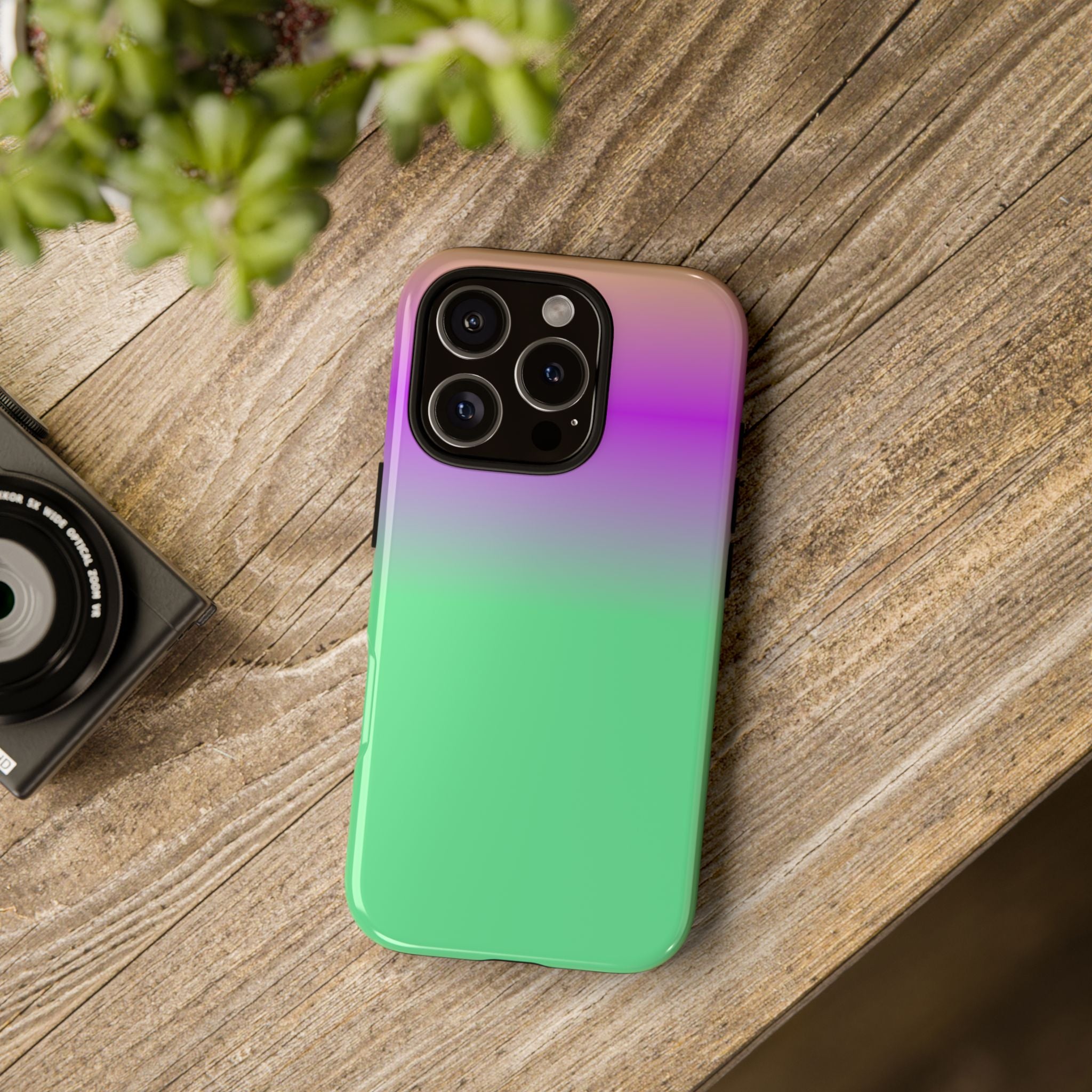 Vibrant Phone Case, Stylish Tech Accessory, Fun Gift Idea, Unique Mobile Cover, Trendy Gradient Design