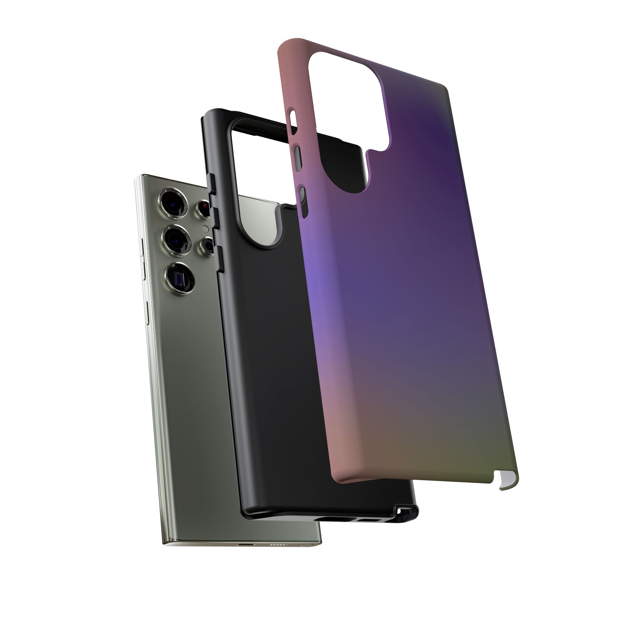 Colorful Phone Case, Tough Phone Cover, Gradient Design Case, Stylish Mobile Accessories, Unique Gift for Her