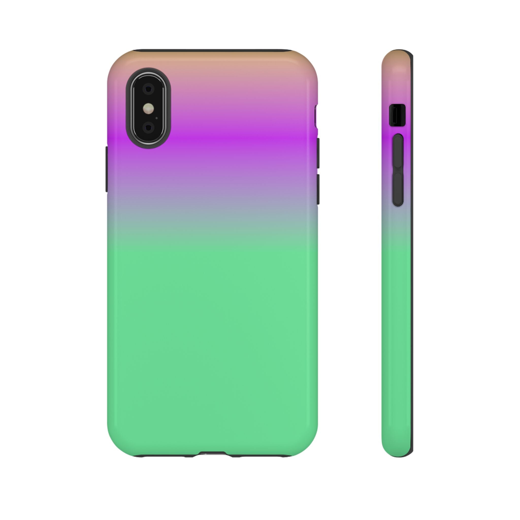 Vibrant Phone Case, Stylish Tech Accessory, Fun Gift Idea, Unique Mobile Cover, Trendy Gradient Design