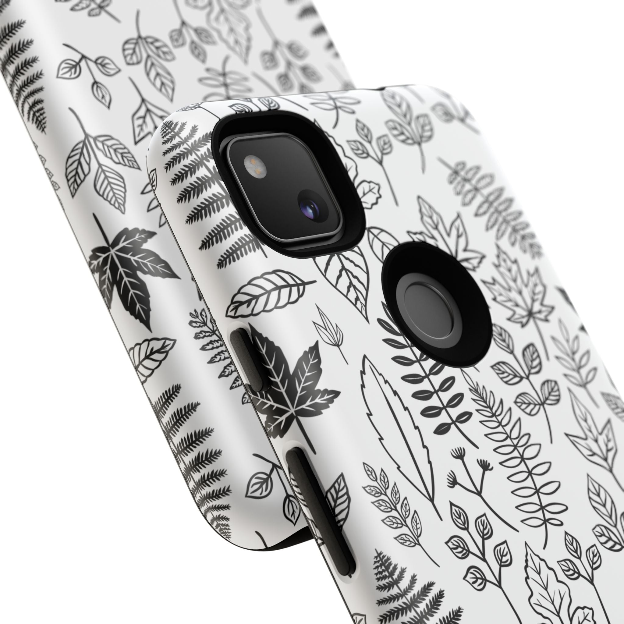 Stylish Phone Case for Nature Lovers, Botanical Design, Gift for Her, Fall Accessories, Customizable Tech Gear