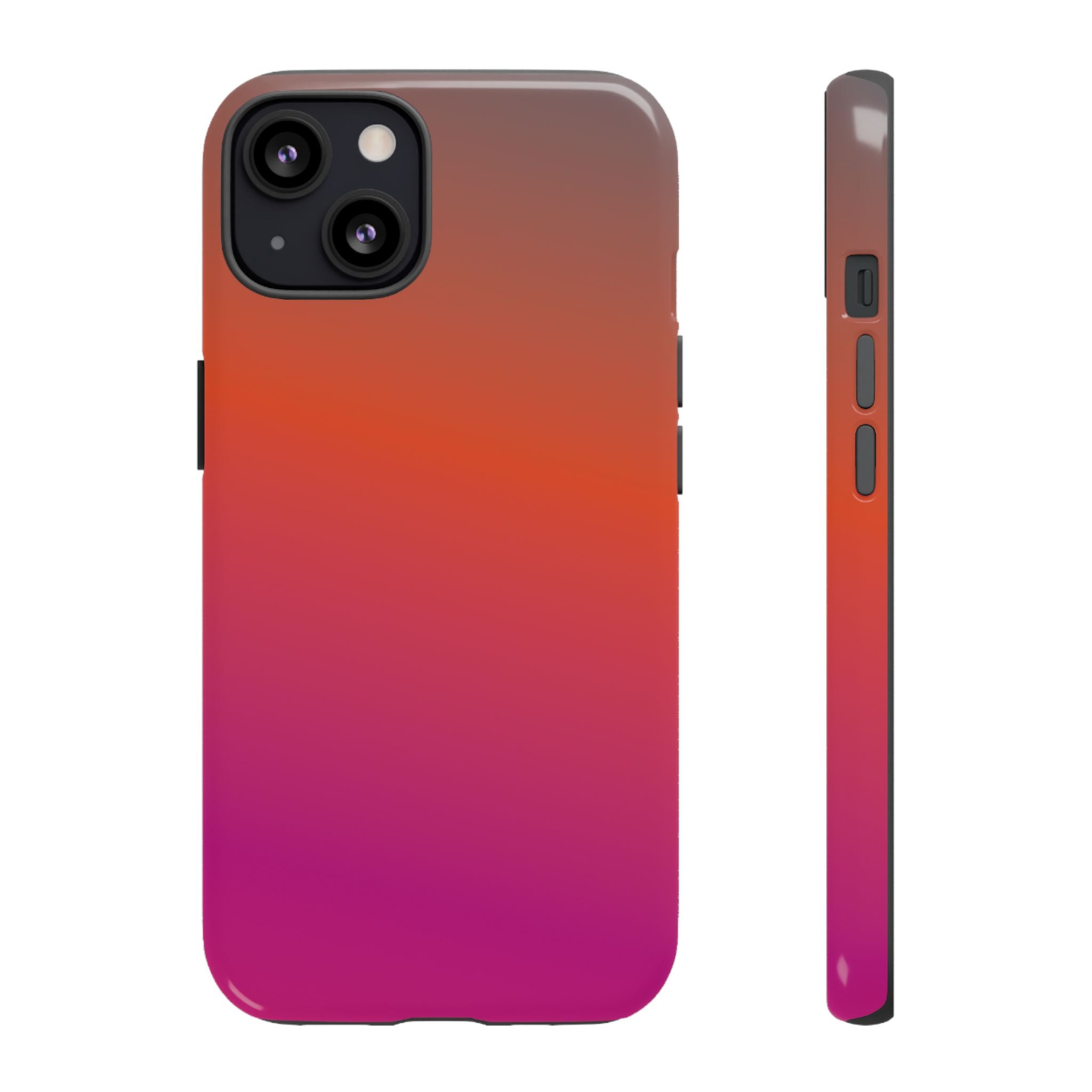 Gradient Phone Case, Custom Tough Case, Durable Phone Accessory, Vibrant Design, Gift for Tech Lovers, Birthday and Holiday Present