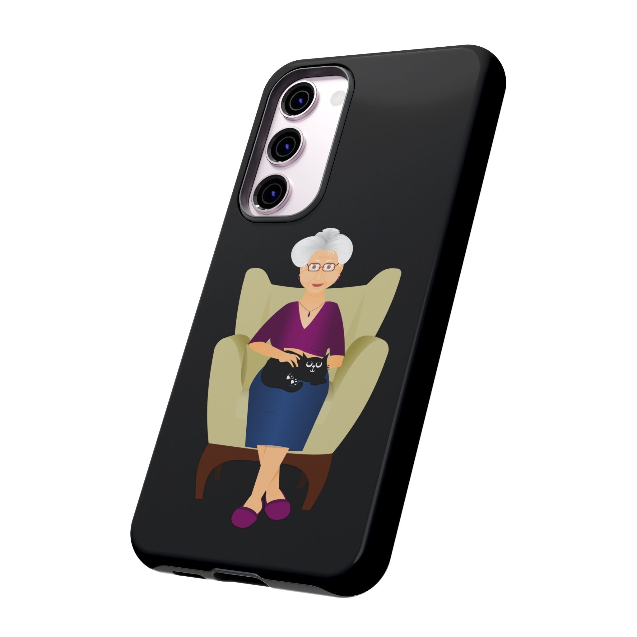 Grandma Phone Case, Tough Phone Cover for Grandparents, Durable Case for Seniors, Unique Gift for Grandmother, Personalized Tech Accessory