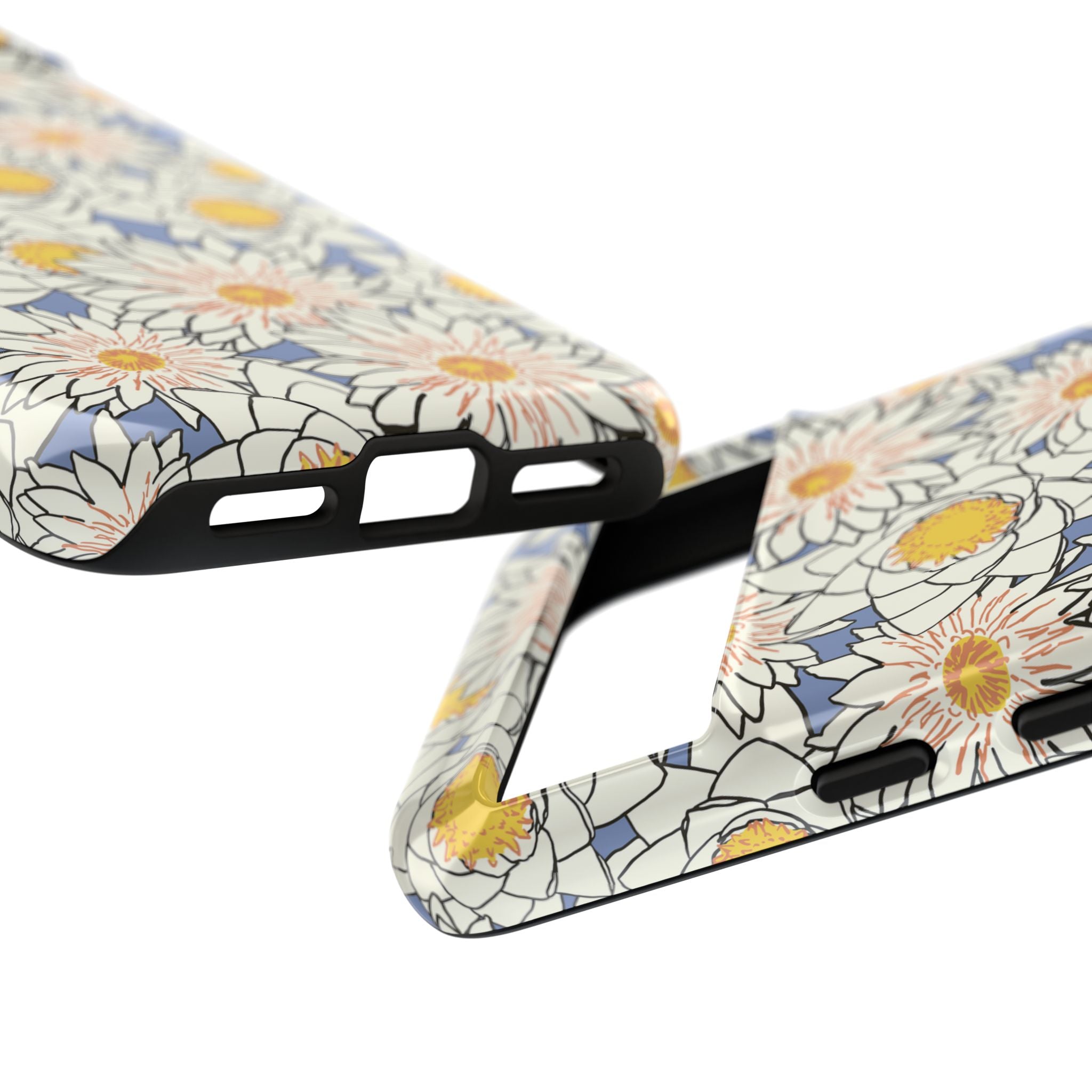 Stylish Phone Case, Floral Protective Cover, Gift for Nature Lovers, Trendy Tech Accessory, Customizable Phone Case