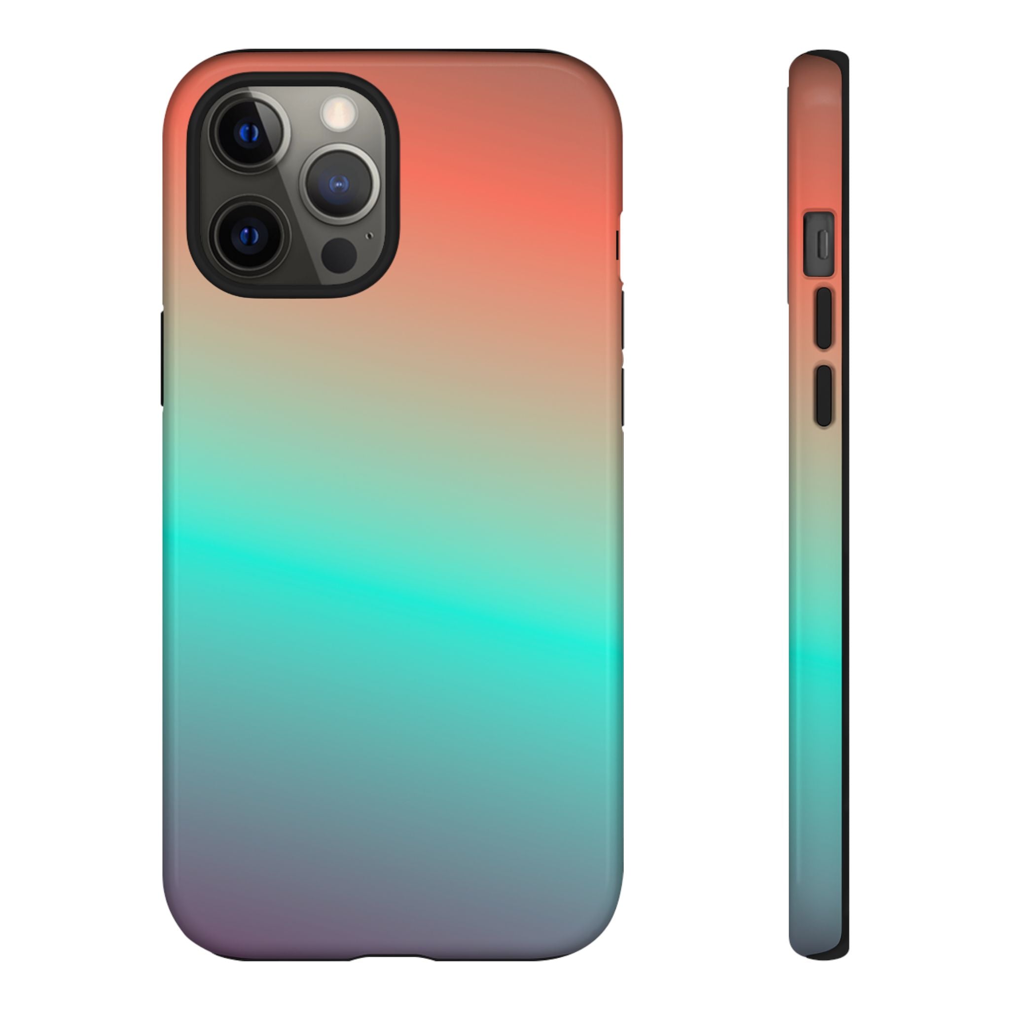 Gradient Phone Case, Tough Cases for Protection, Stylish iPhone Cover, Trendy Mobile Accessory, Perfect Gift for Tech Lovers