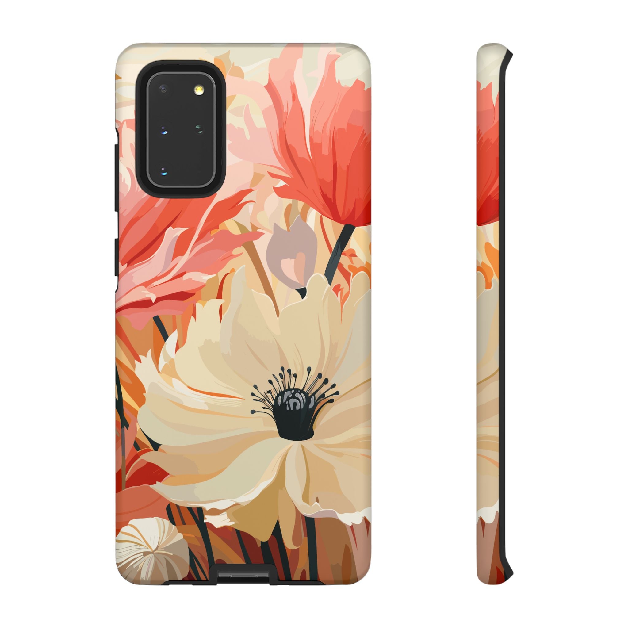 Floral Phone Case, Tough Protective Cover for Floral Lovers, Perfect Gift for Friends, Spring Celebration, Art Lovers Gift