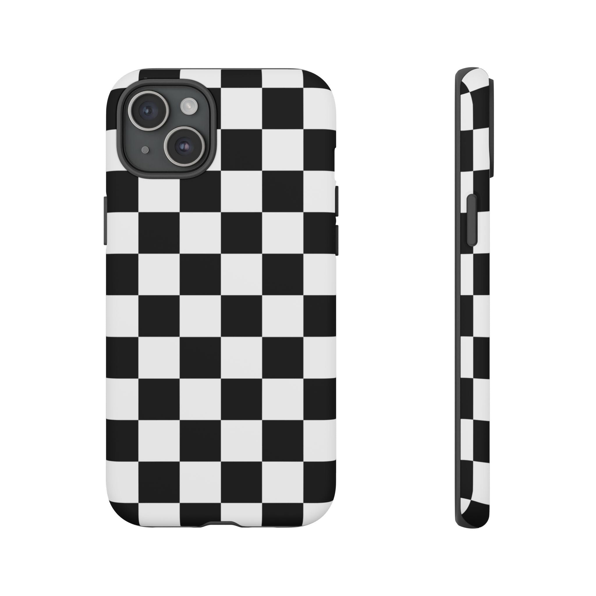 Stylish Checkered Phone Case | Trendy Protective Cover for iPhone, Gift for Teens, Fashion Accessory, Unique Design for All Occasions