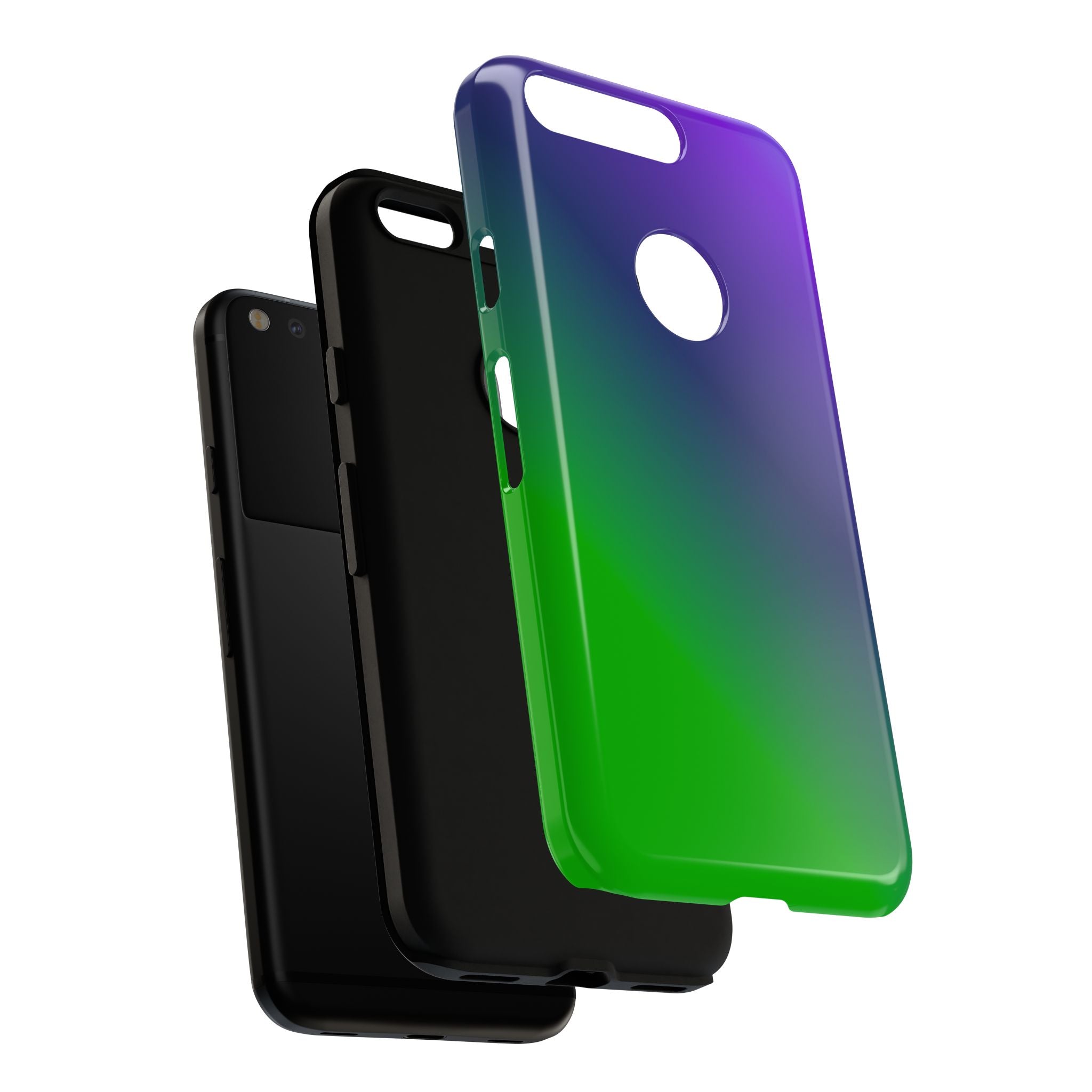 Gradient Phone Case - Stylish Tough Cases for Smartphone Protection, Colorful Phone Cover, Trendy Tech Accessory, Gift for Him/Her