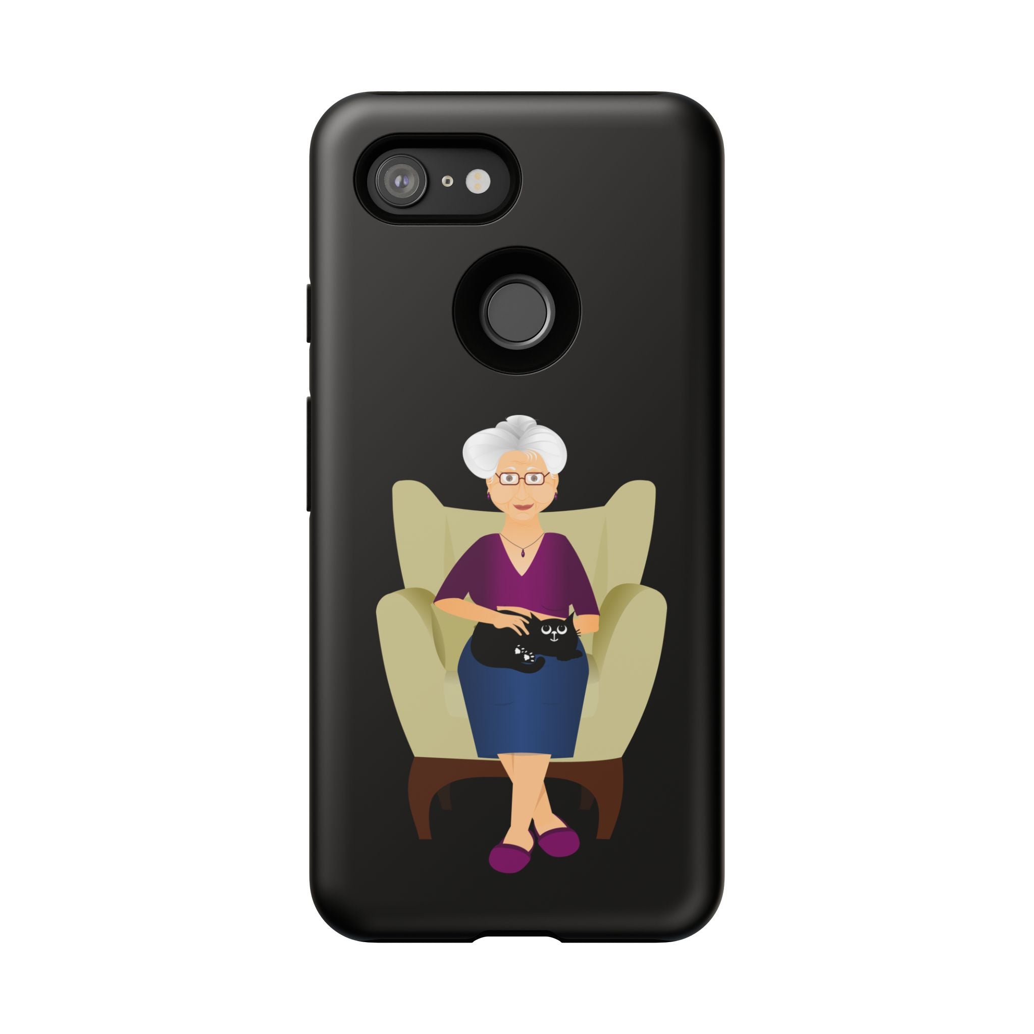 Grandma Phone Case, Tough Phone Cover for Grandparents, Durable Case for Seniors, Unique Gift for Grandmother, Personalized Tech Accessory