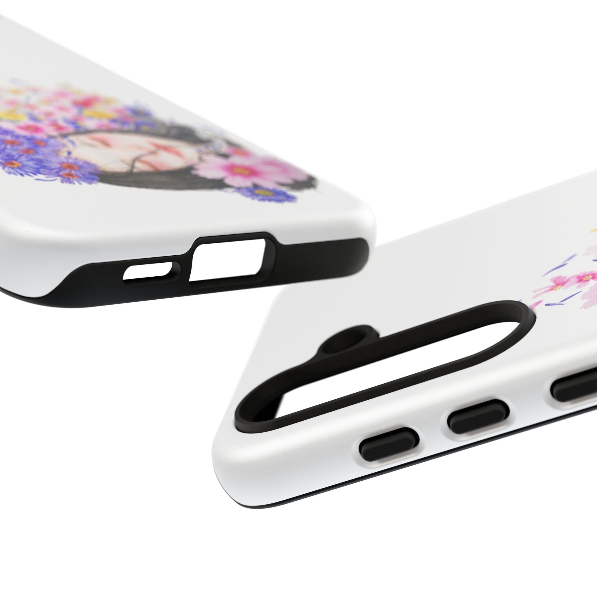 Floral Phone Case | Tough Cases | Cute Floral Design, Gift for Her, Spring Accessory, Mother's Day Gift, Stylish Protection