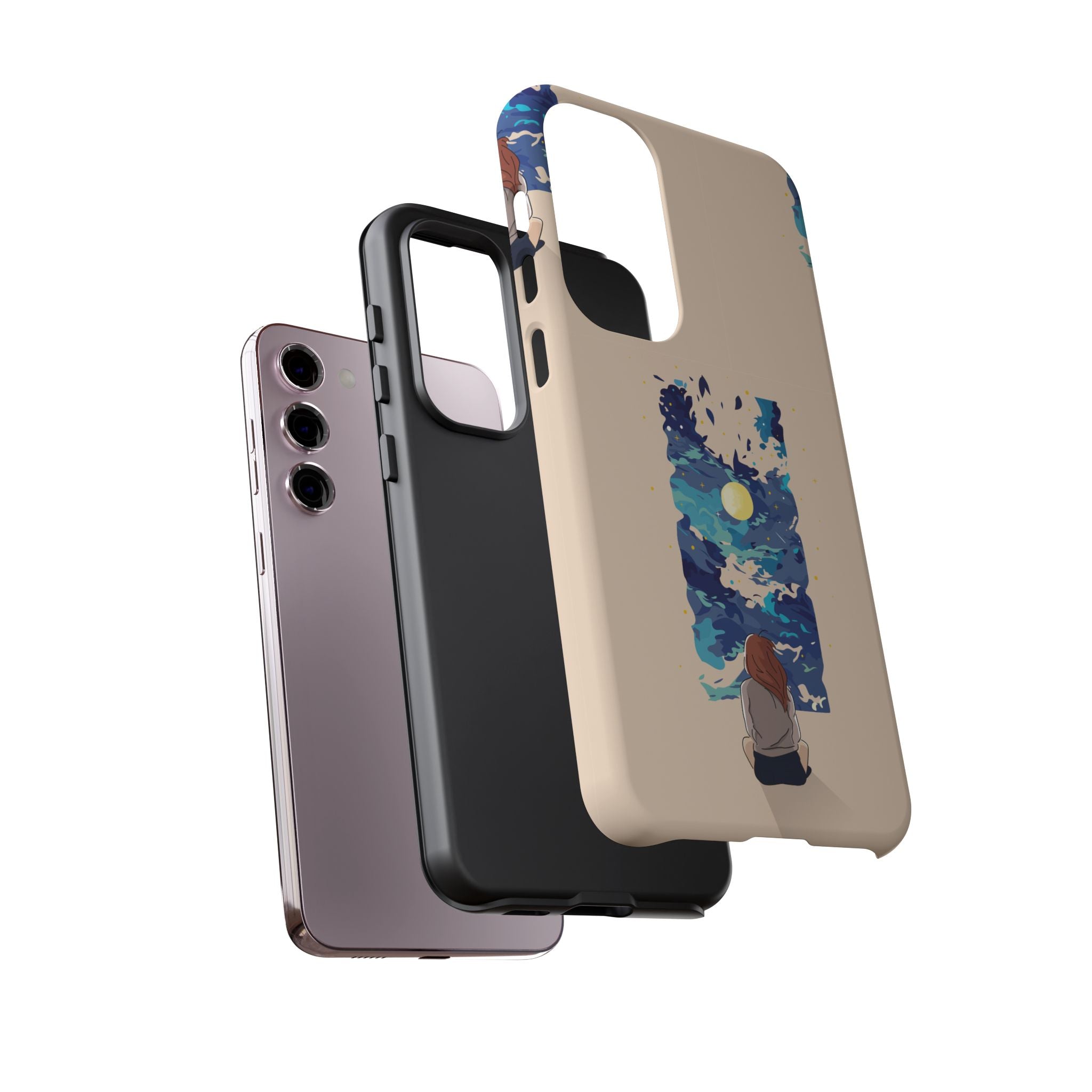 Artistic Phone Case – Expressive Protective Cover, Unique Gift for Her, Birthday Present, Eco-Friendly Mobile Accessory, Smartphone Case