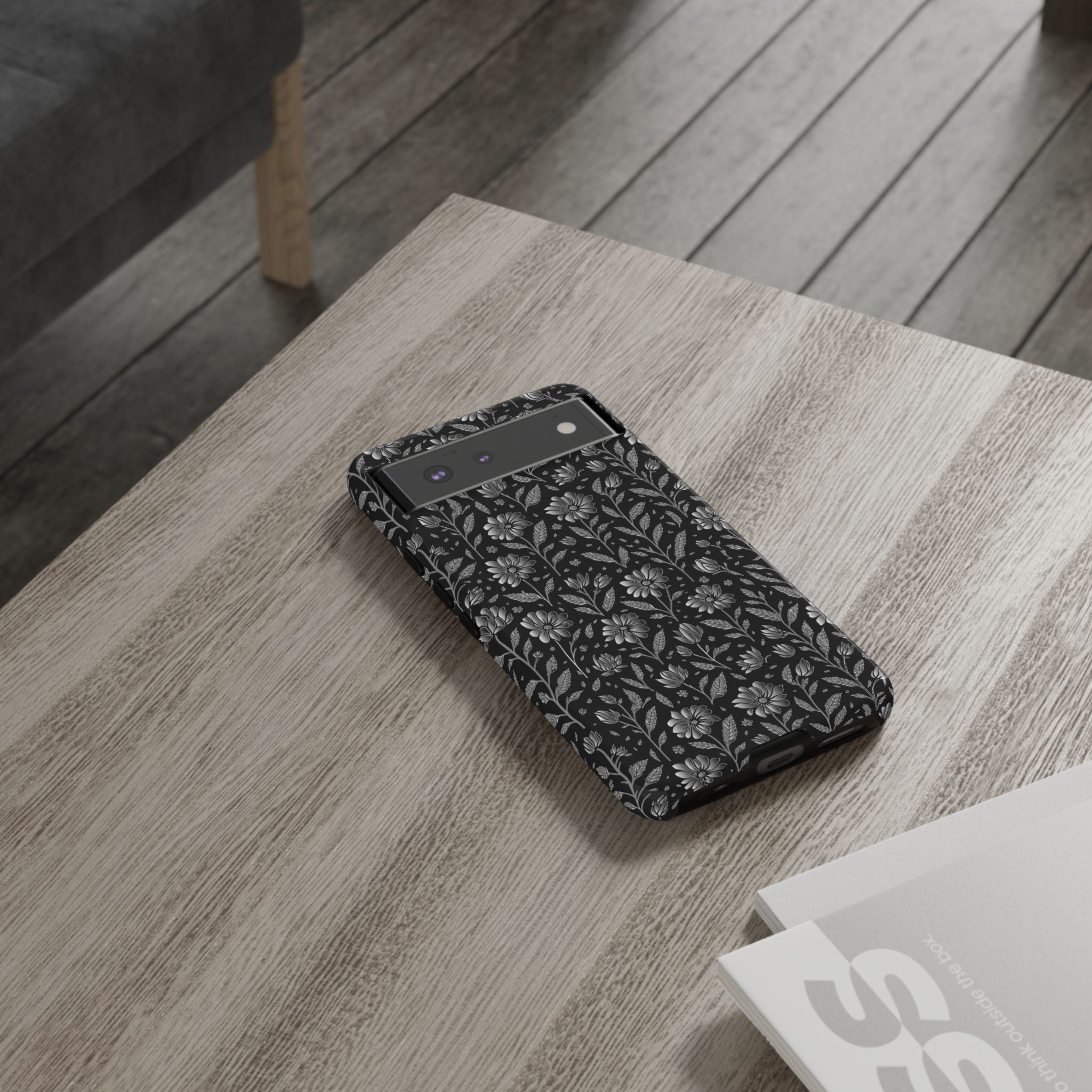 Stylish Floral Phone Case, Tough Floral Case, Botanical Phone Cover, Durable Floral Phone Protector, Gift for Her