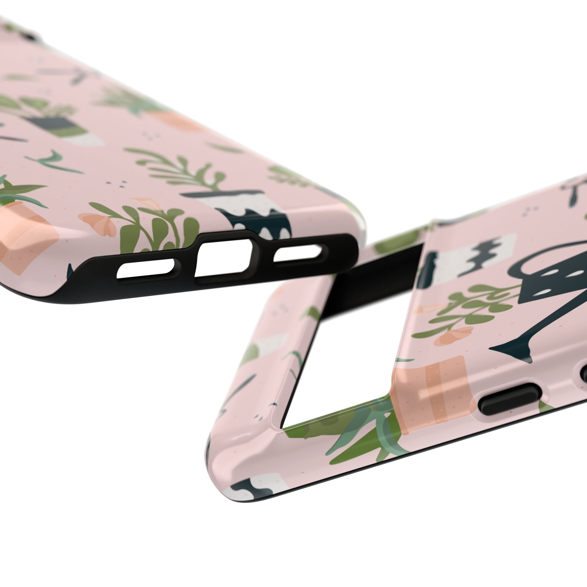 Floral Phone Case, Cute Plant Lover Case, Gift for Gardeners, Phone Cover, Green Thumb Accessories, Mother's Day Gift