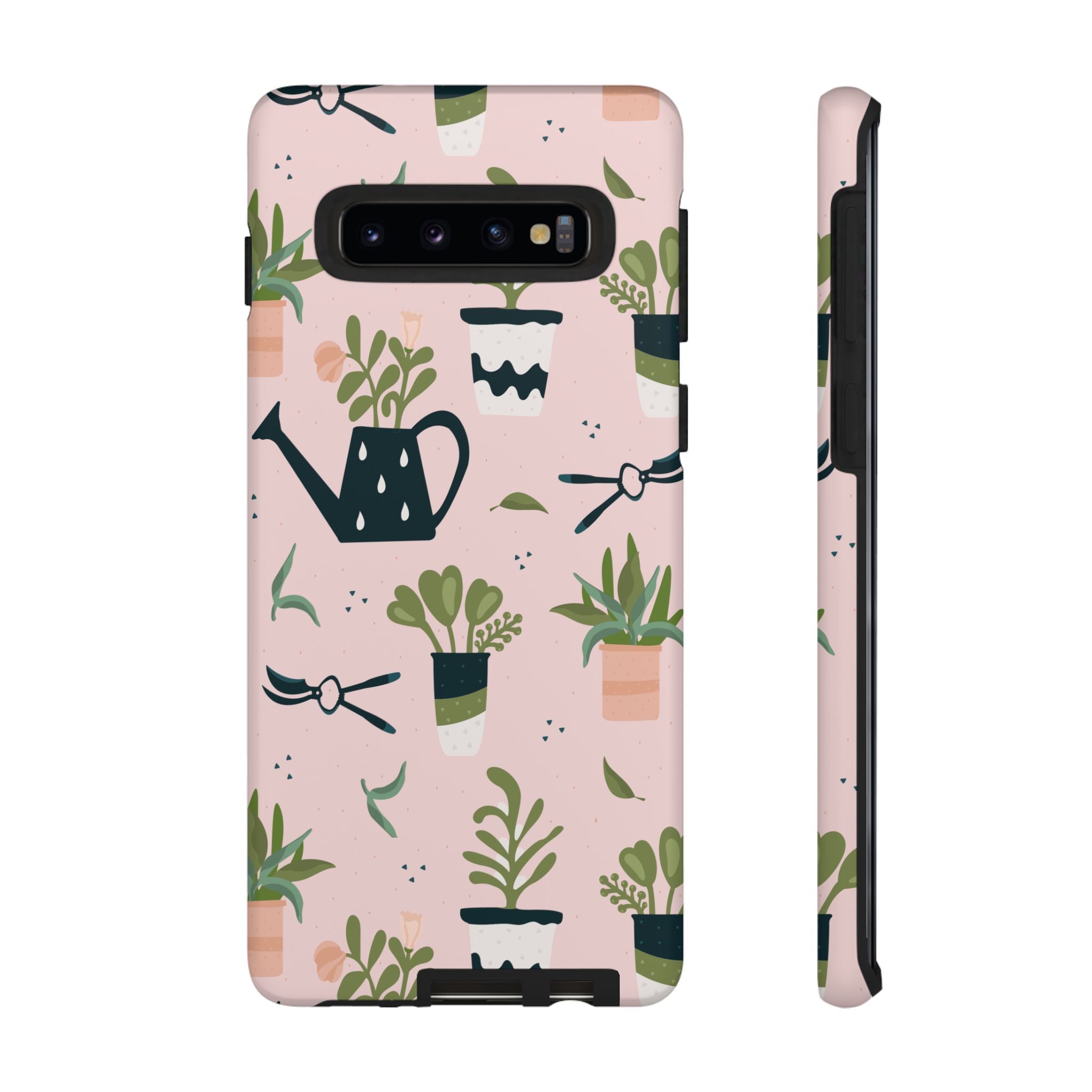 Floral Phone Case, Cute Plant Lover Case, Gift for Gardeners, Phone Cover, Green Thumb Accessories, Mother's Day Gift
