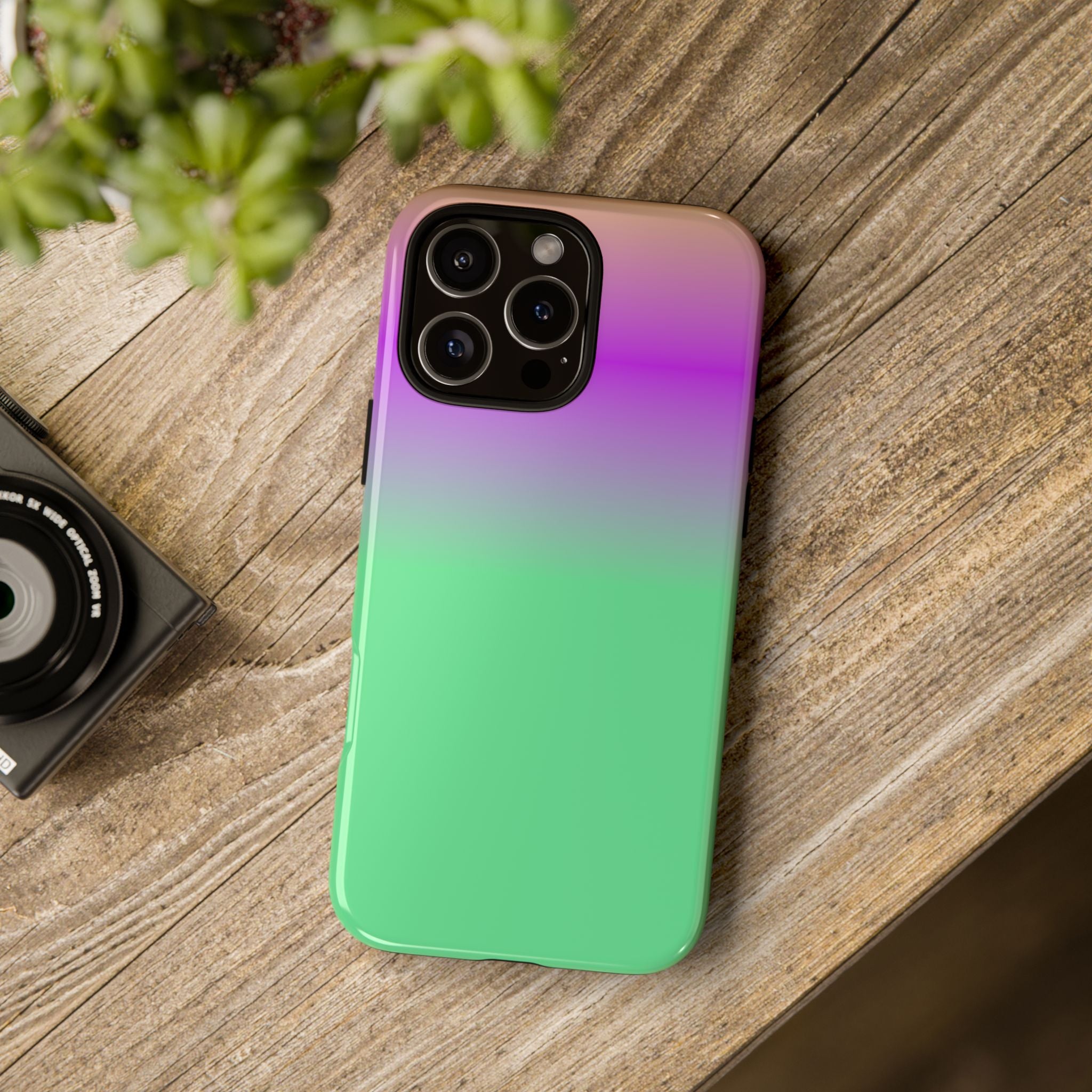 Vibrant Phone Case, Stylish Tech Accessory, Fun Gift Idea, Unique Mobile Cover, Trendy Gradient Design