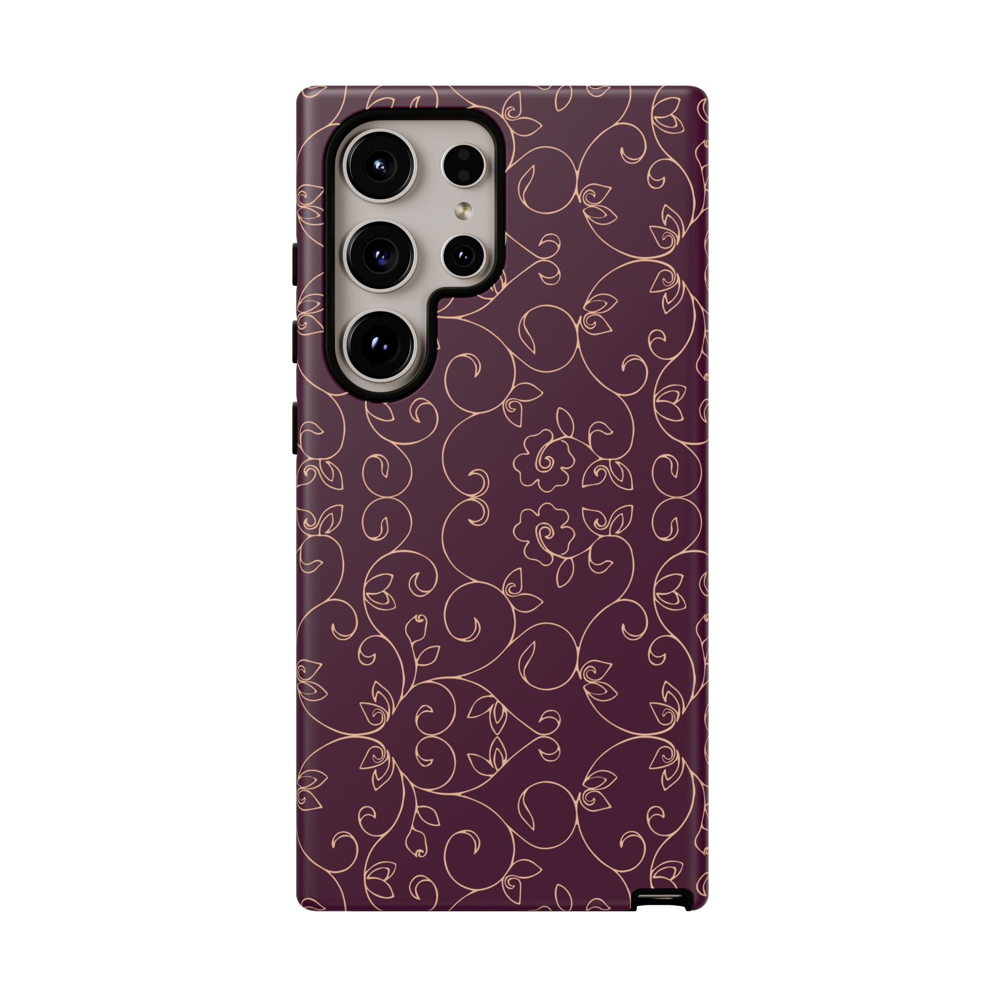 Elegant Floral Phone Case | Durable Mobile Cover, Gift for Her, Floral Design, Stylish Accessory, Phone Protection