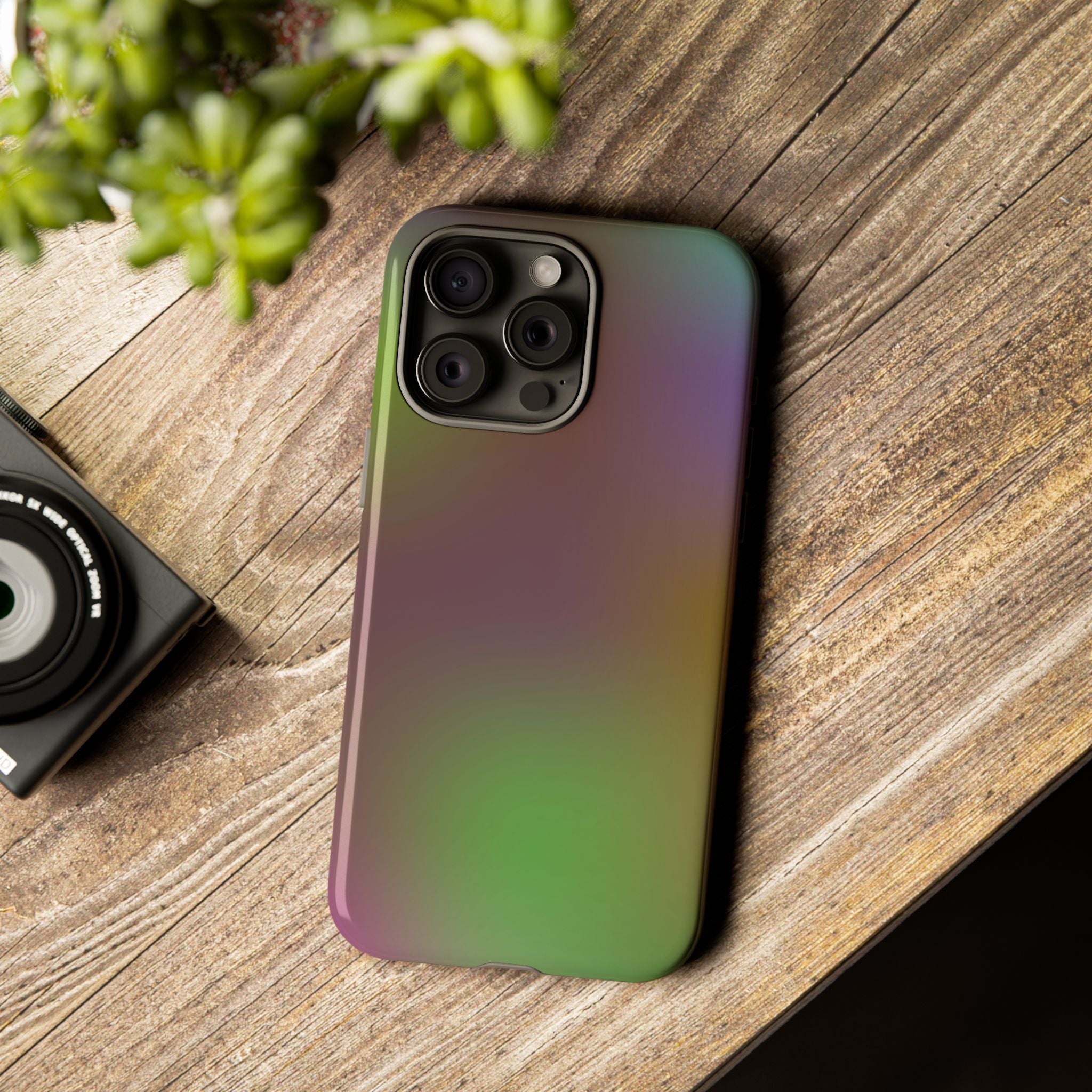 Colorful Gradient Phone Case, Tough Cases for Protection, Stylish Mobile Cover, Unique Gift, Modern Tech Accessory