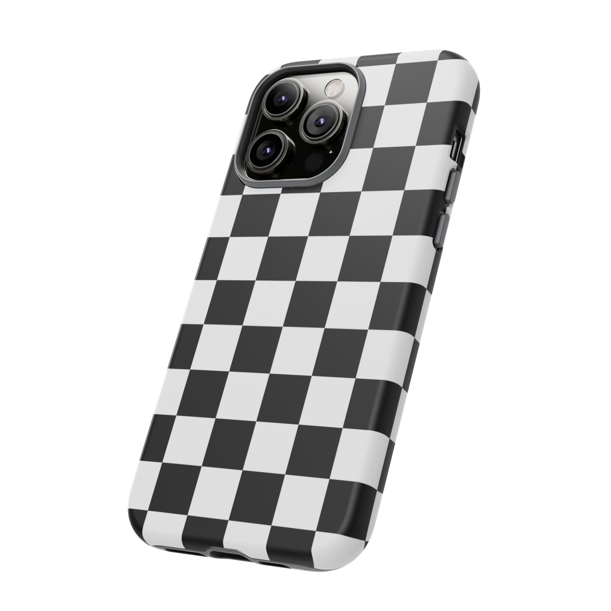 Stylish Checkered Phone Case | Trendy Protective Cover for iPhone, Gift for Teens, Fashion Accessory, Unique Design for All Occasions