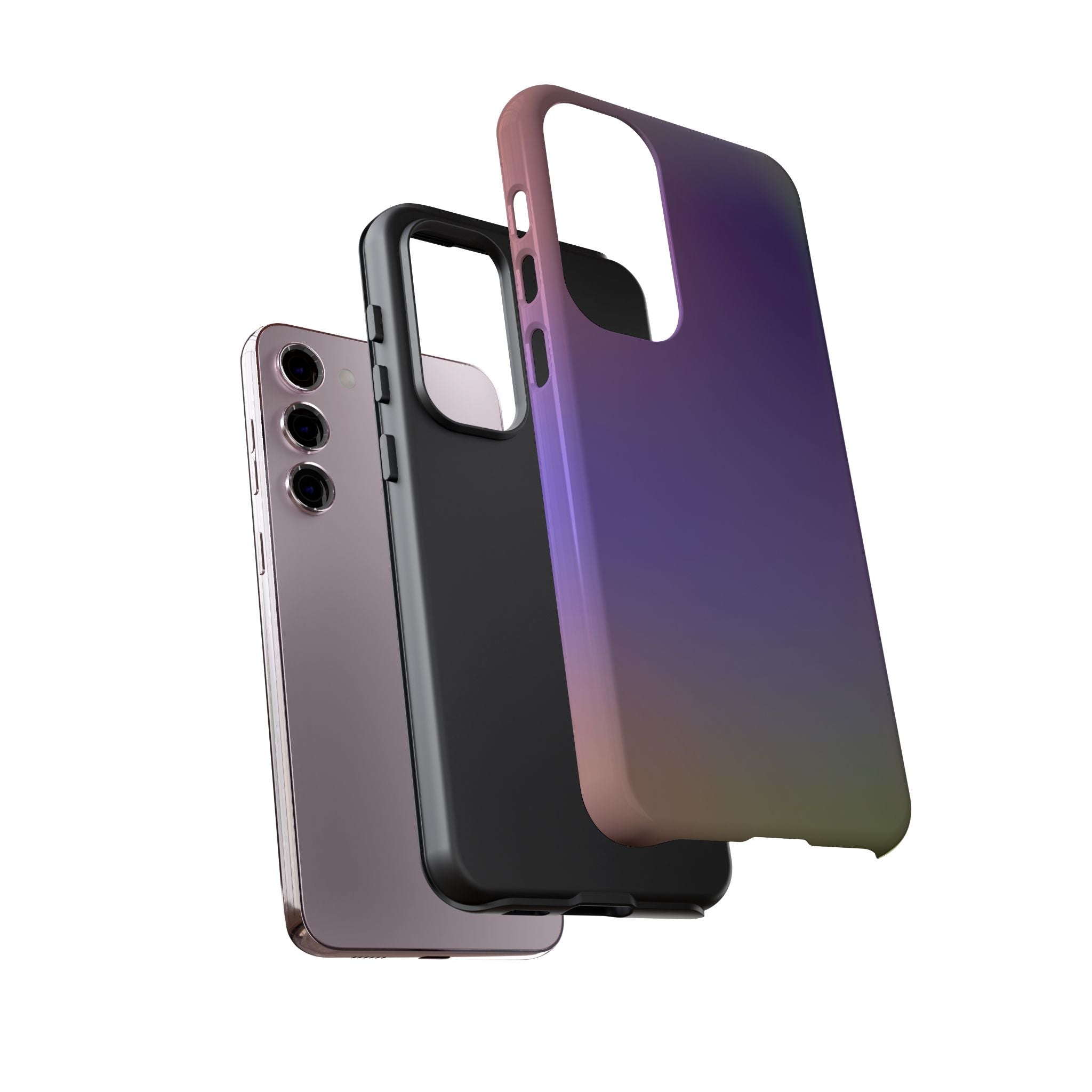Colorful Phone Case, Tough Phone Cover, Gradient Design Case, Stylish Mobile Accessories, Unique Gift for Her