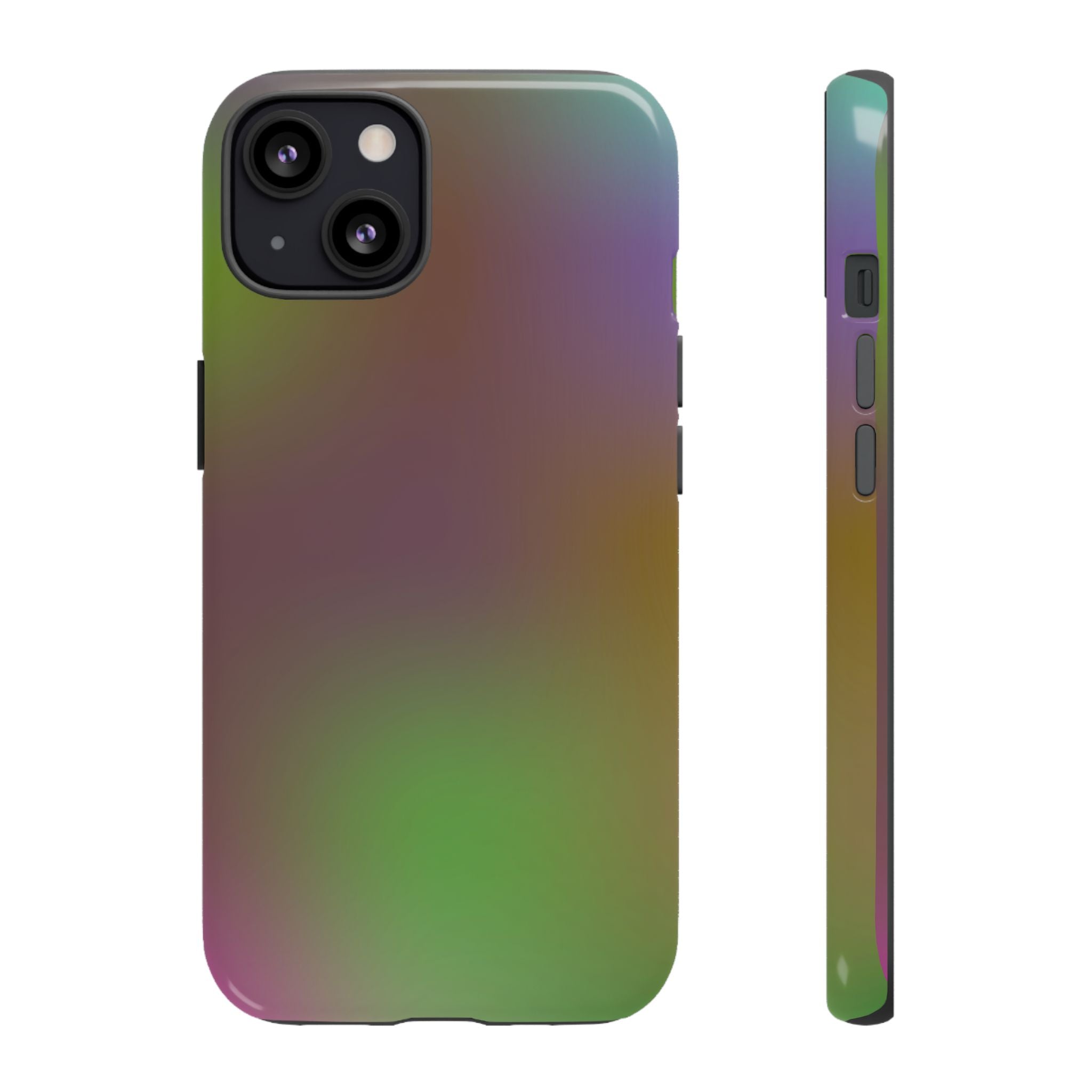 Colorful Gradient Phone Case, Tough Cases for Protection, Stylish Mobile Cover, Unique Gift, Modern Tech Accessory