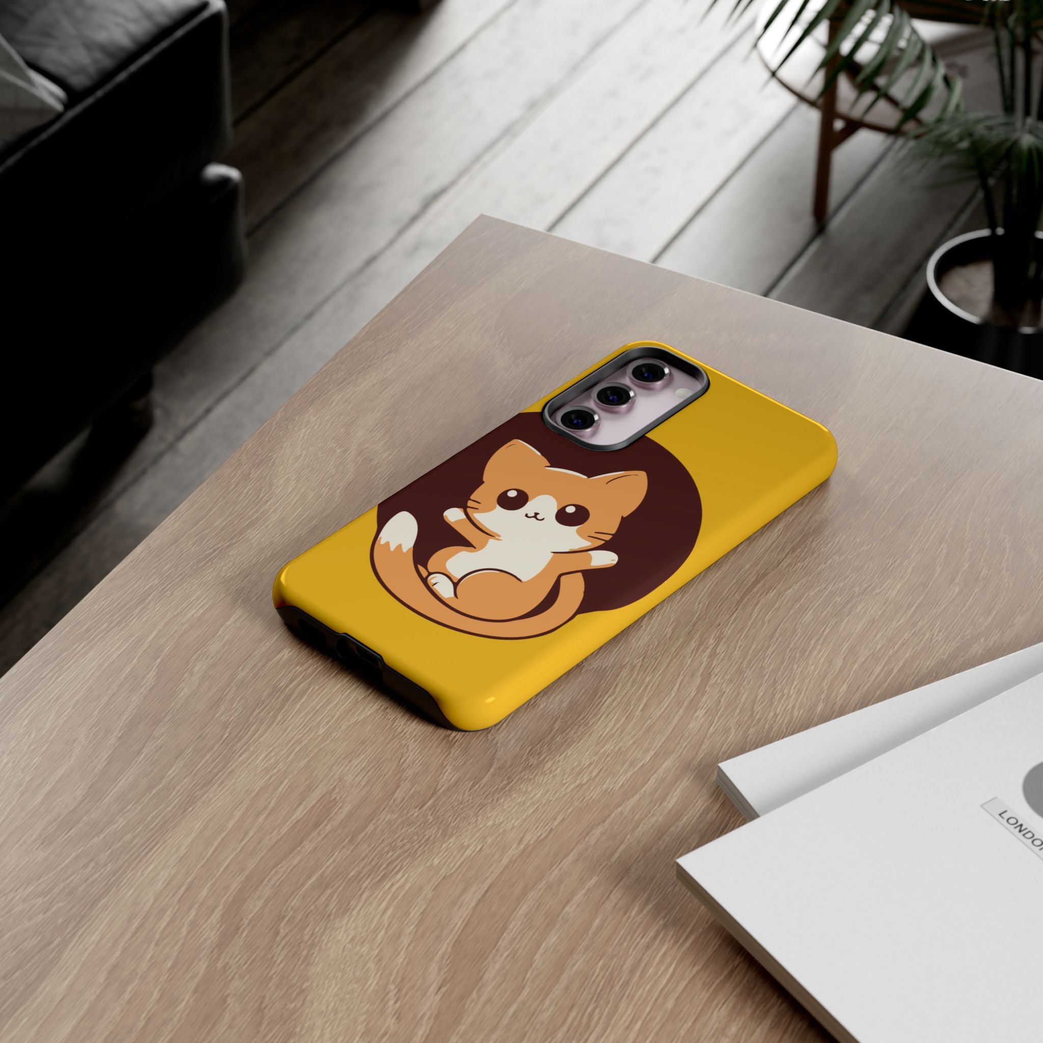 Cute Cat Phone Case | Tough Cases for Cat Lovers, Animal Design, Fun Gift, Unique Case, Durable Protection