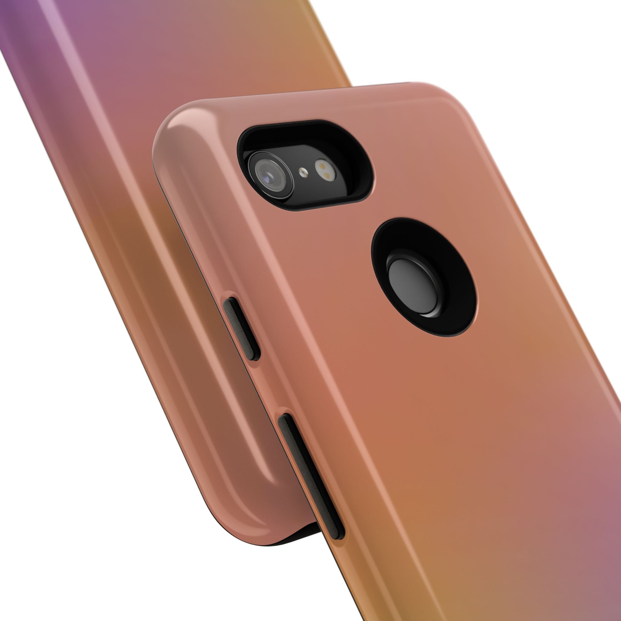 Colorful Gradient Phone Case, Tough Cases for iPhone, Customizable Phone Cover, Trendy Tech Accessory, Gift for Tech Lovers