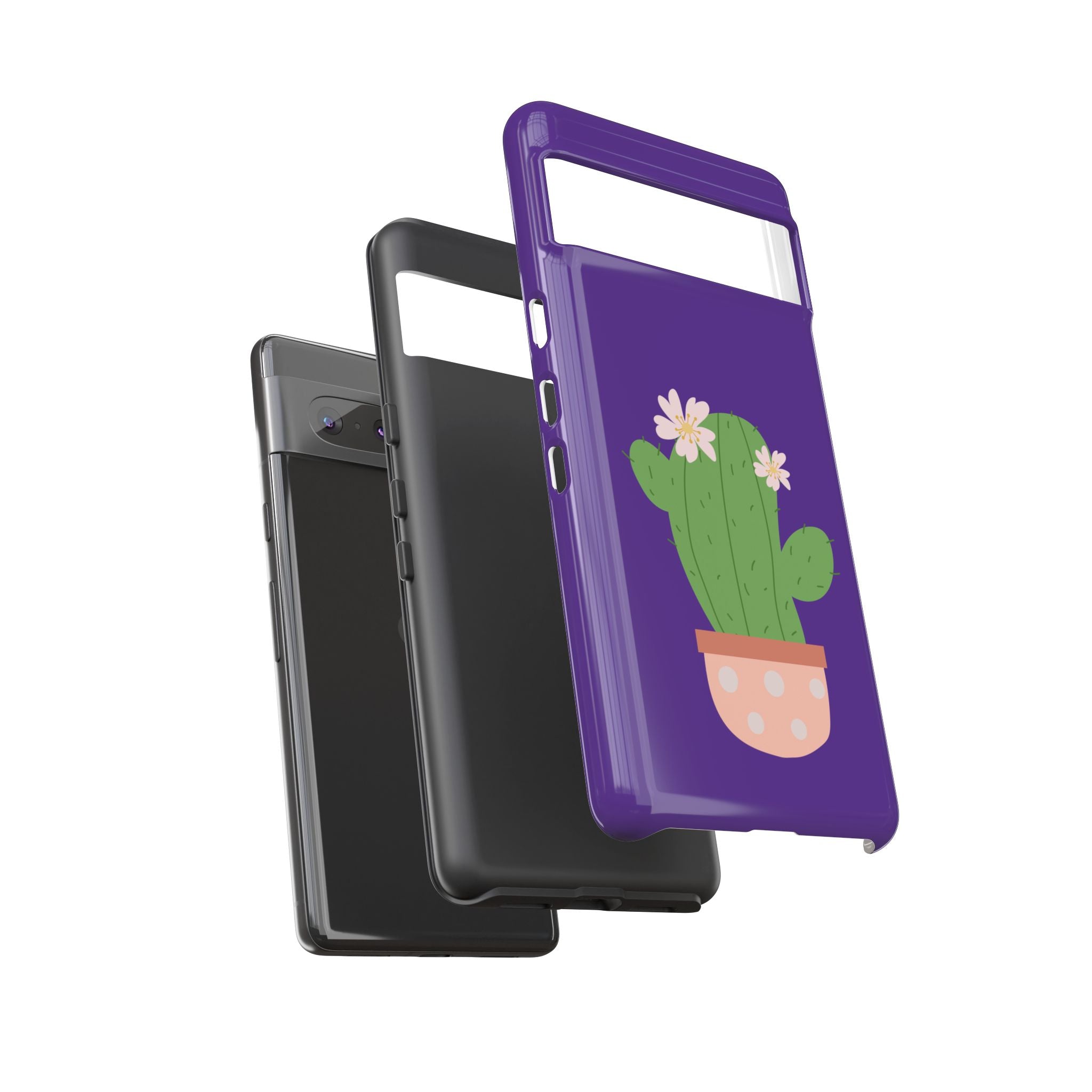 Cactus Phone Case, Tough Cases, Cute Floral, Trending Design, Unique Gift, Phone Accessories, Summer Vibe, Nature Lover