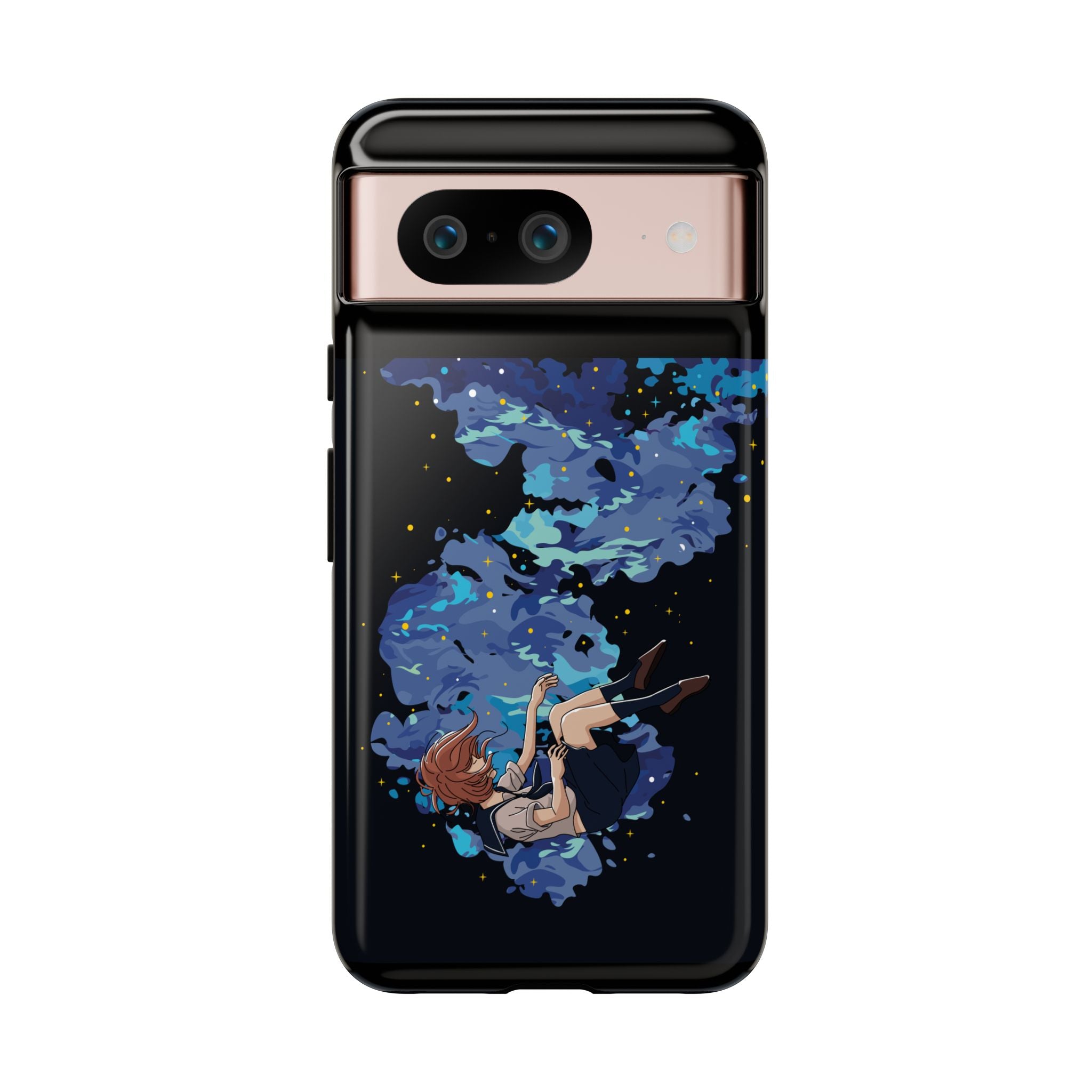 Tough Cases Phone Case - Artistic Galaxy Design, Cute Sleeve for Teens, Gift for Students, Unique Mobile Accessory, Trendy Tech Protection