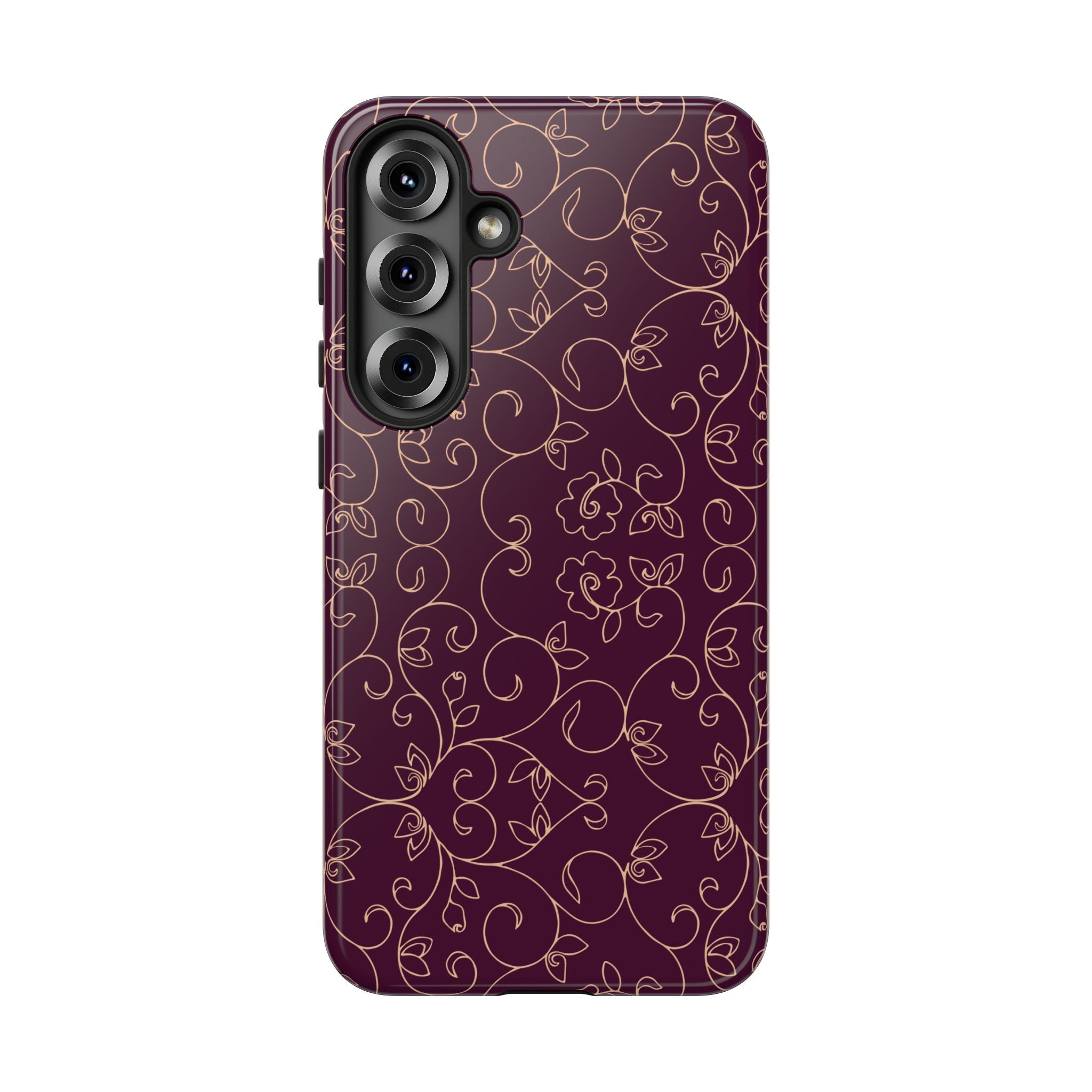 Elegant Floral Phone Case | Durable Mobile Cover, Gift for Her, Floral Design, Stylish Accessory, Phone Protection
