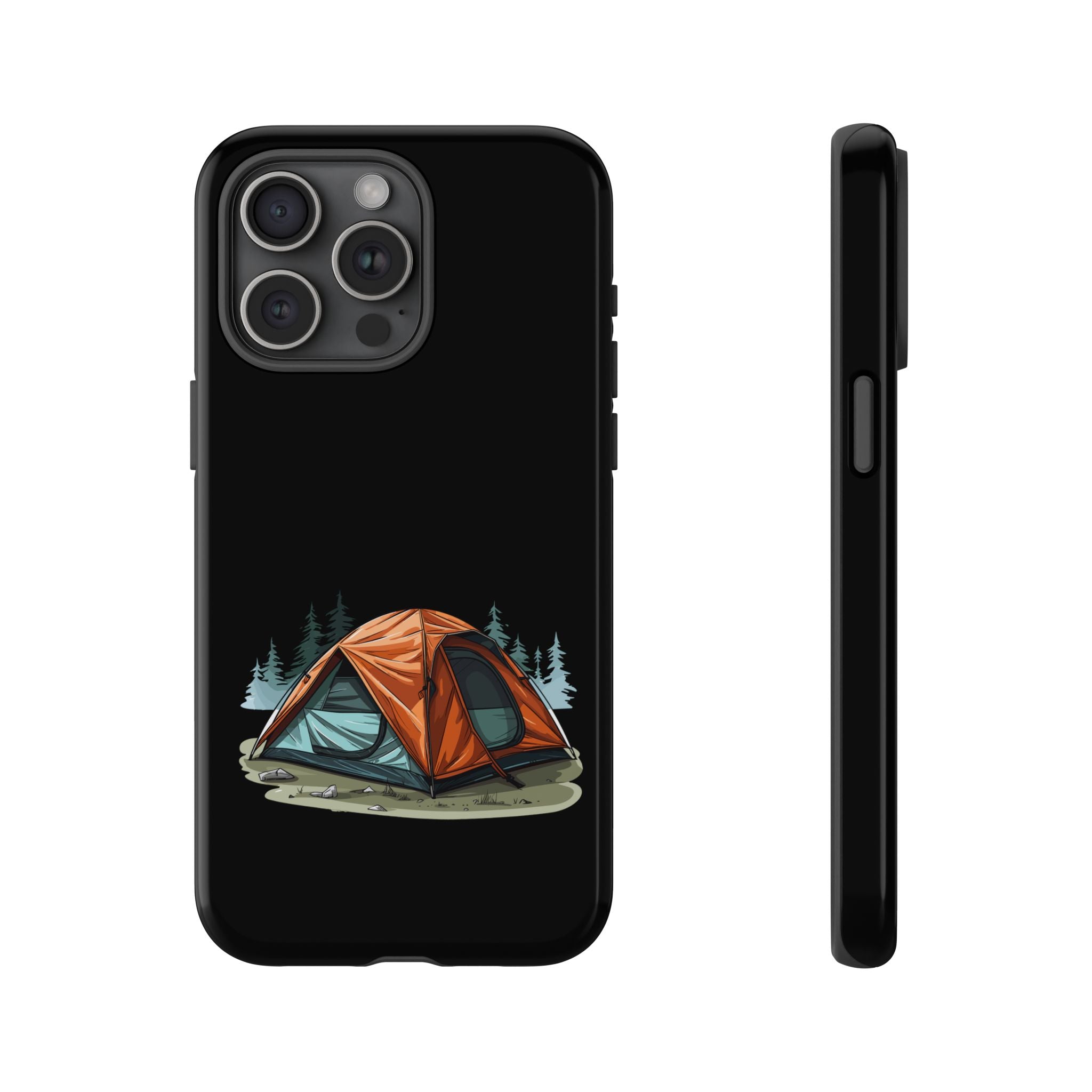 Camping Phone Case, Outdoor Adventure, Nature Lover Gift, Tough Cases, Hiking Accessory, Travel Gear, Camping Vibes