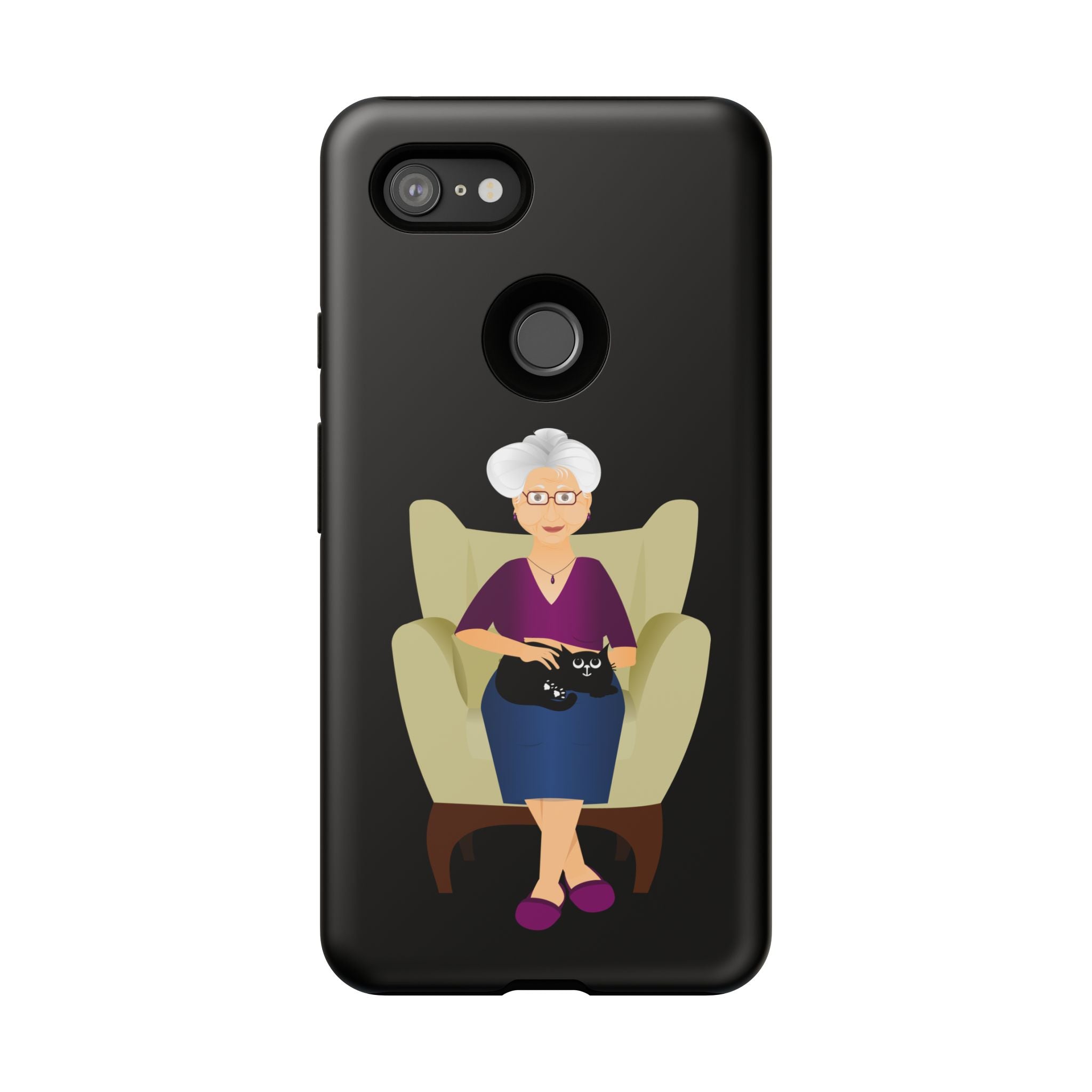 Grandma Phone Case, Tough Phone Cover for Grandparents, Durable Case for Seniors, Unique Gift for Grandmother, Personalized Tech Accessory