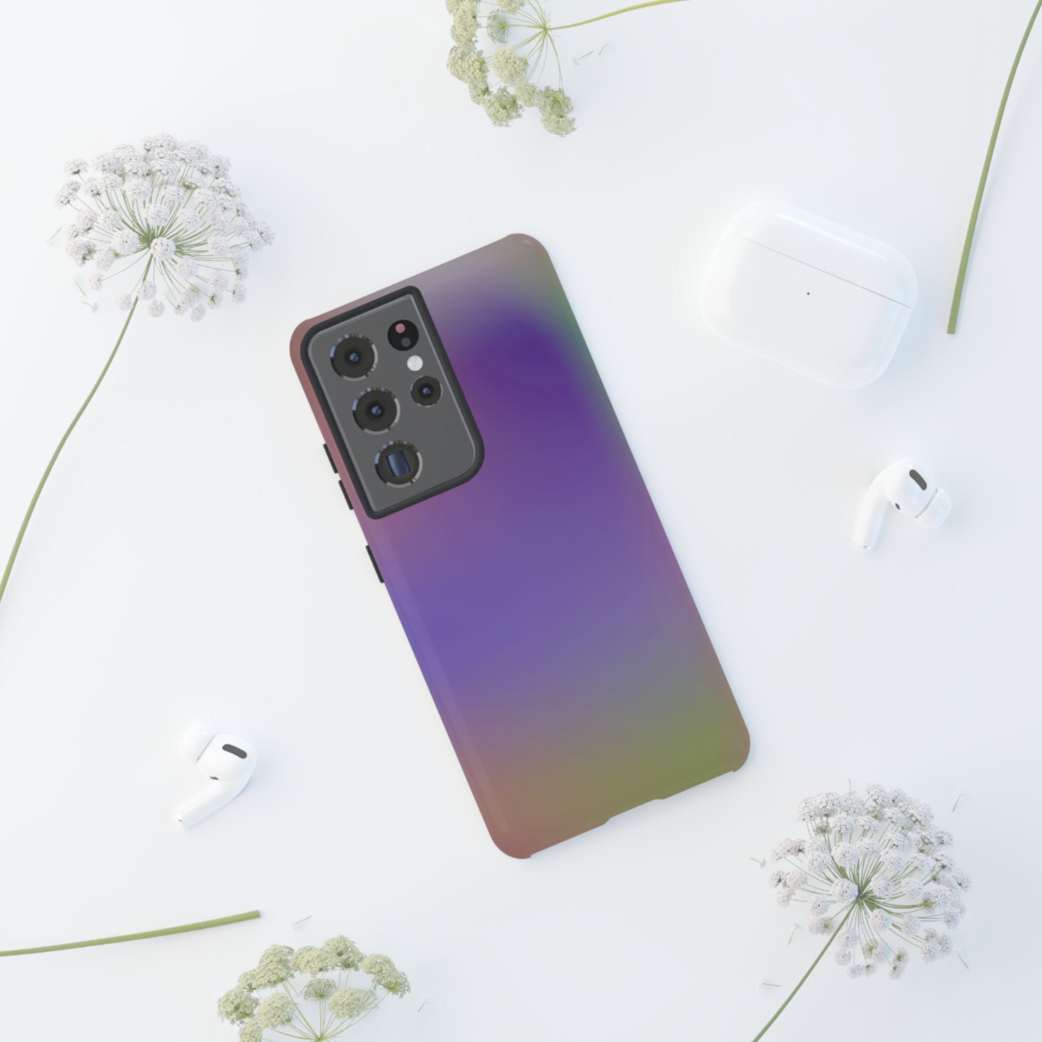 Colorful Phone Case, Tough Phone Cover, Gradient Design Case, Stylish Mobile Accessories, Unique Gift for Her