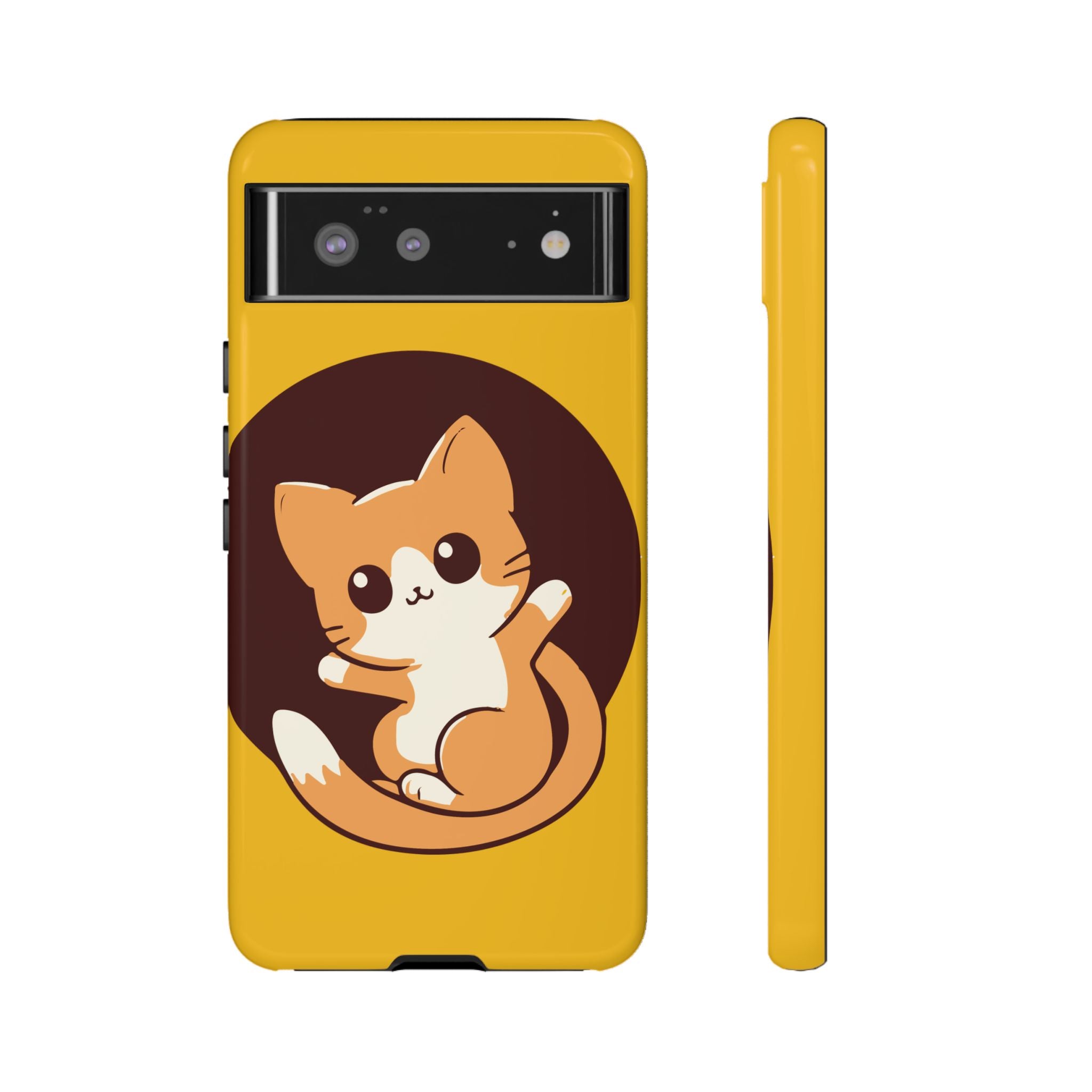 Cute Cat Phone Case | Tough Cases for Cat Lovers, Animal Design, Fun Gift, Unique Case, Durable Protection
