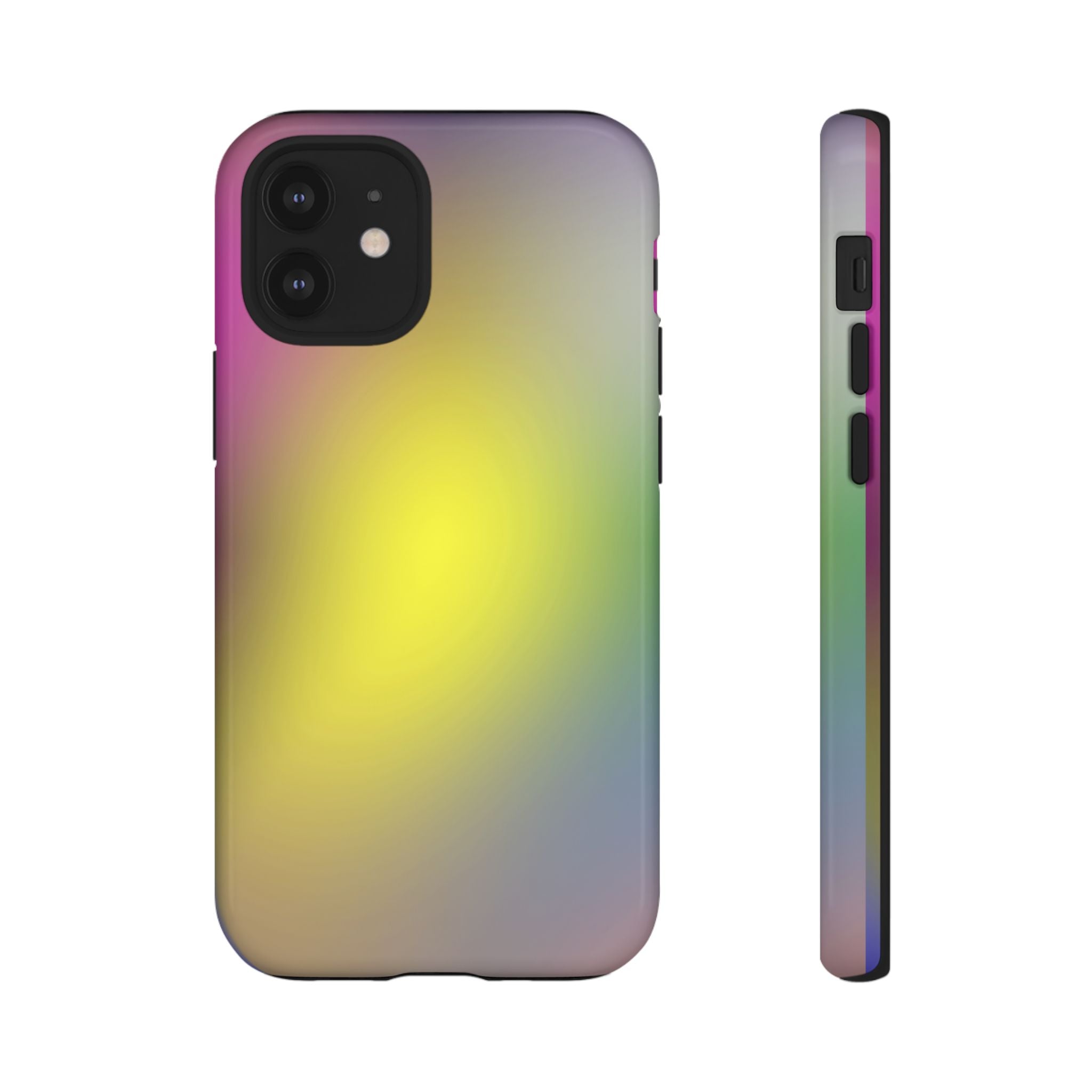 Colorful Tough Phone Case, Stylish Slim Cover, Durable Mobile Protection, Trendy Gift for Tech Lovers, Vibrant Phone Accessory