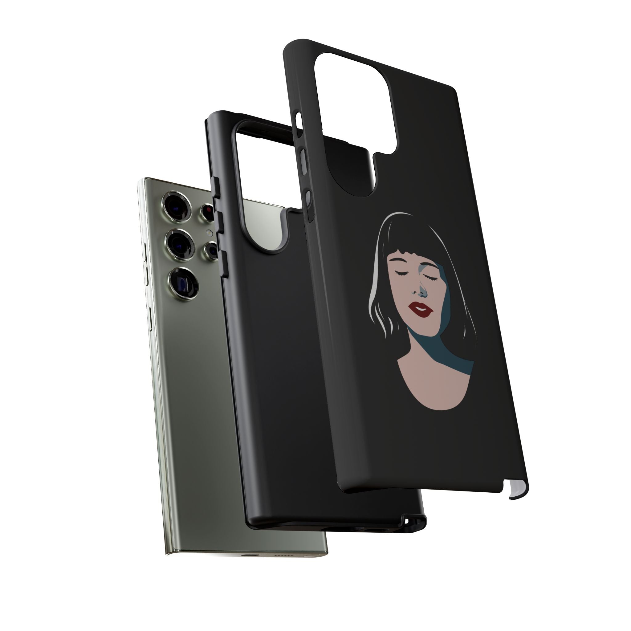 Aesthetic Phone Case, Art Deco iPhone Cover, Minimalist Cell Phone Protector, Gift for Her, Stylish Mobile Accessories