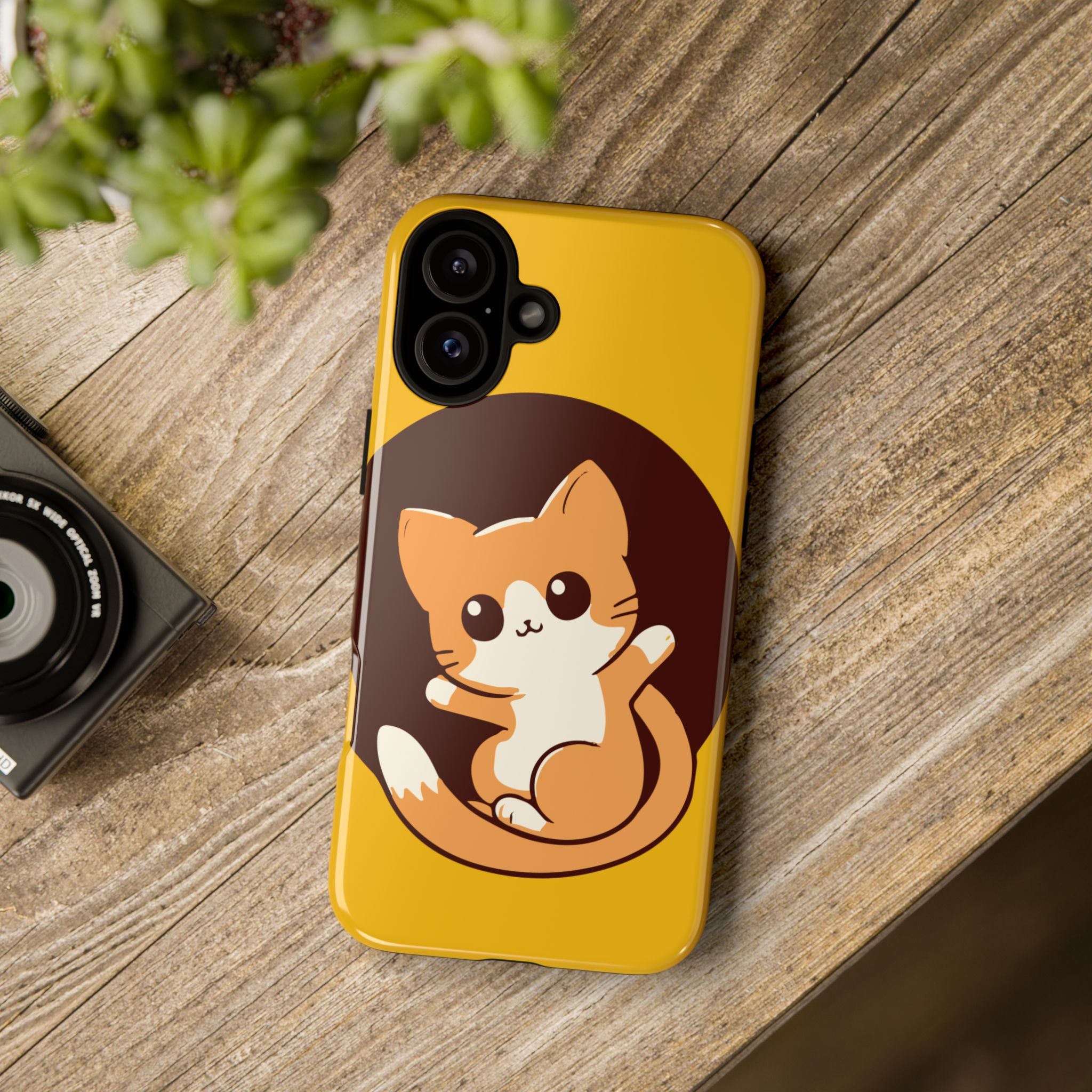 Cute Cat Phone Case | Tough Cases for Cat Lovers, Animal Design, Fun Gift, Unique Case, Durable Protection