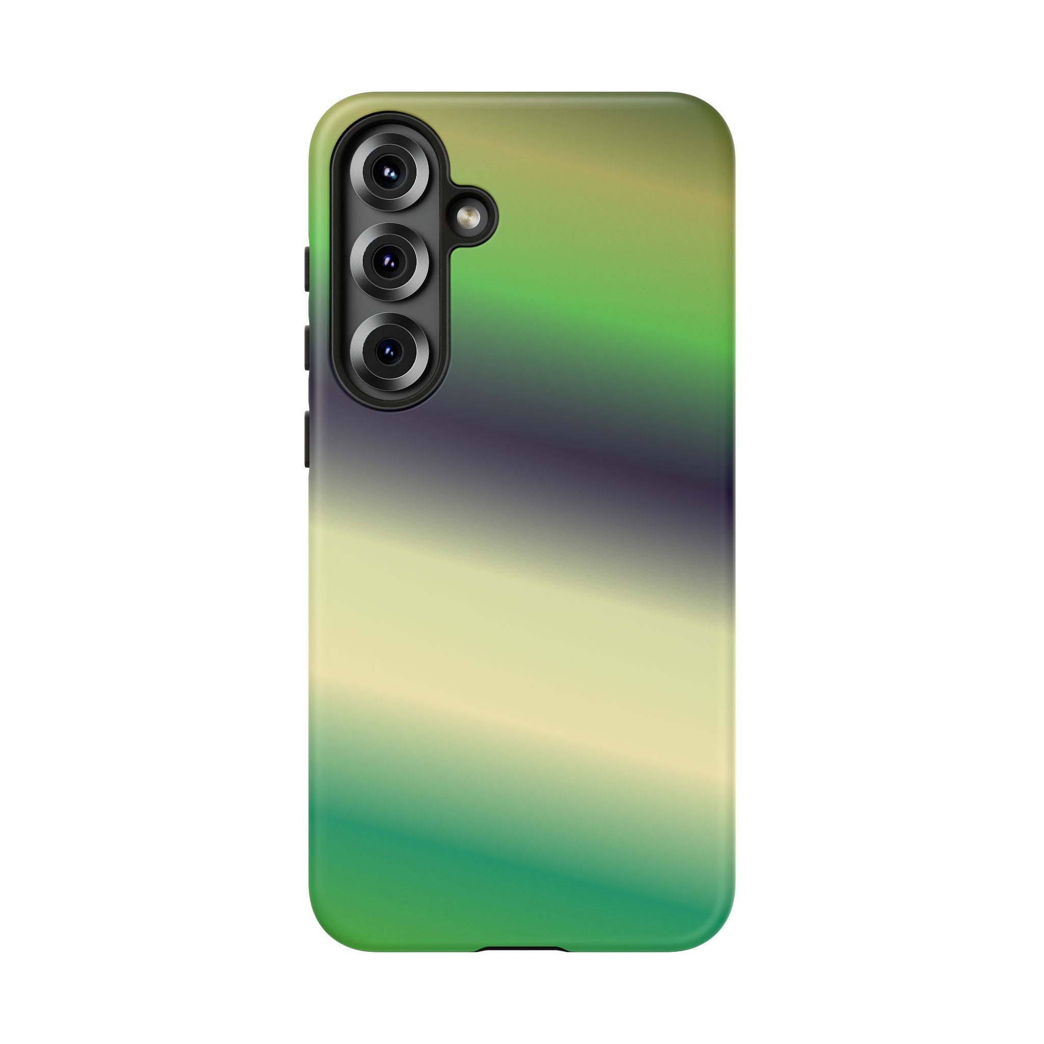Gradient Phone Case - Tough Cases, Unique Cell Phone Cover, Stylish Tech Accessories, Green and Black Gradient, Perfect Gift