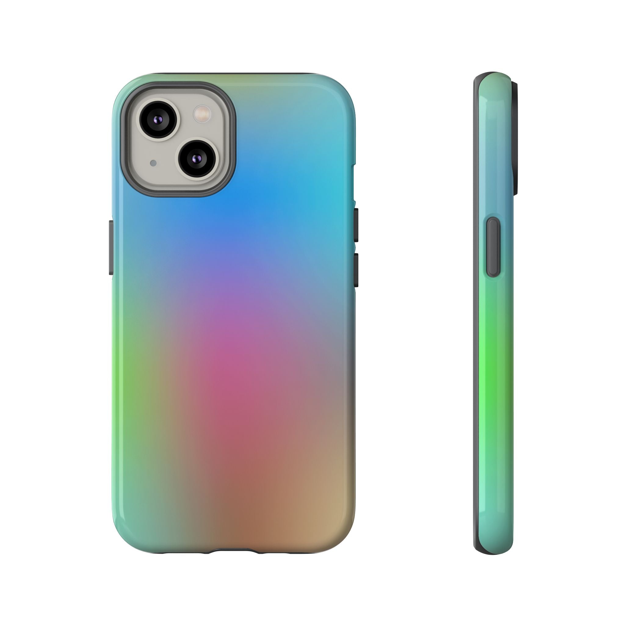 Colorful Mobile Phone Case, Unique Phone Cover, Stylish Phone Protector, Gift for Tech Lovers, Trendy Accessory