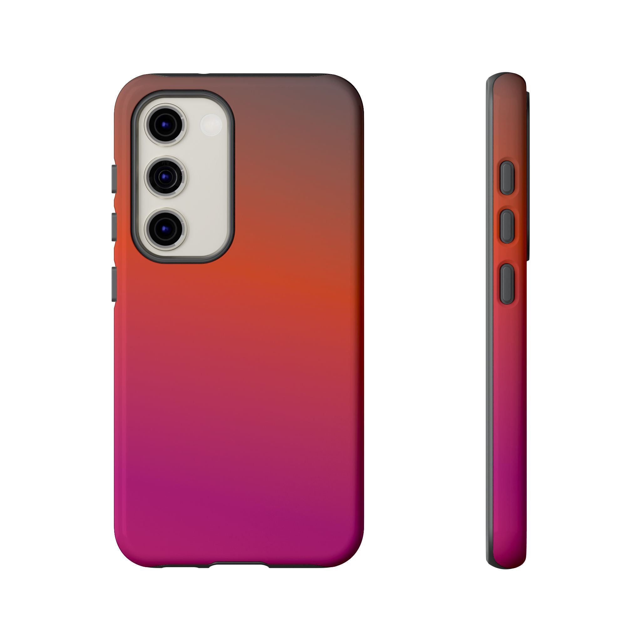 Gradient Phone Case, Custom Tough Case, Durable Phone Accessory, Vibrant Design, Gift for Tech Lovers, Birthday and Holiday Present