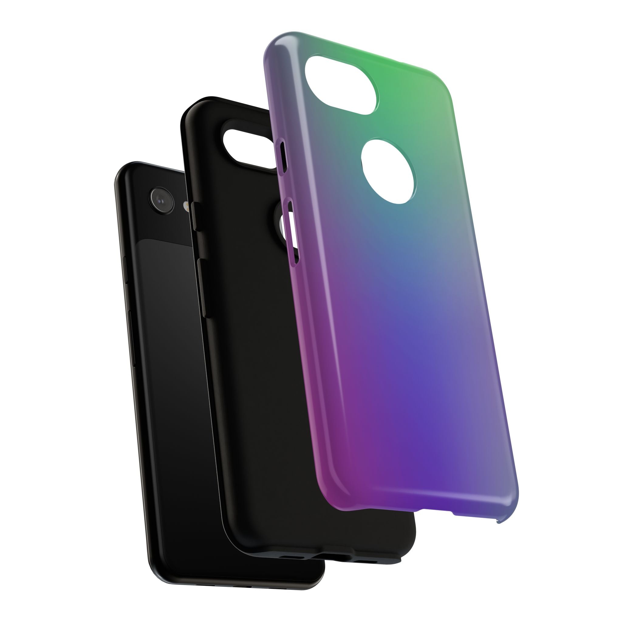 Gradient Phone Case, Durable Phone Protector, Trendy Cell Phone Accessory, Gift for Tech Lovers, Stylish Mobile Case