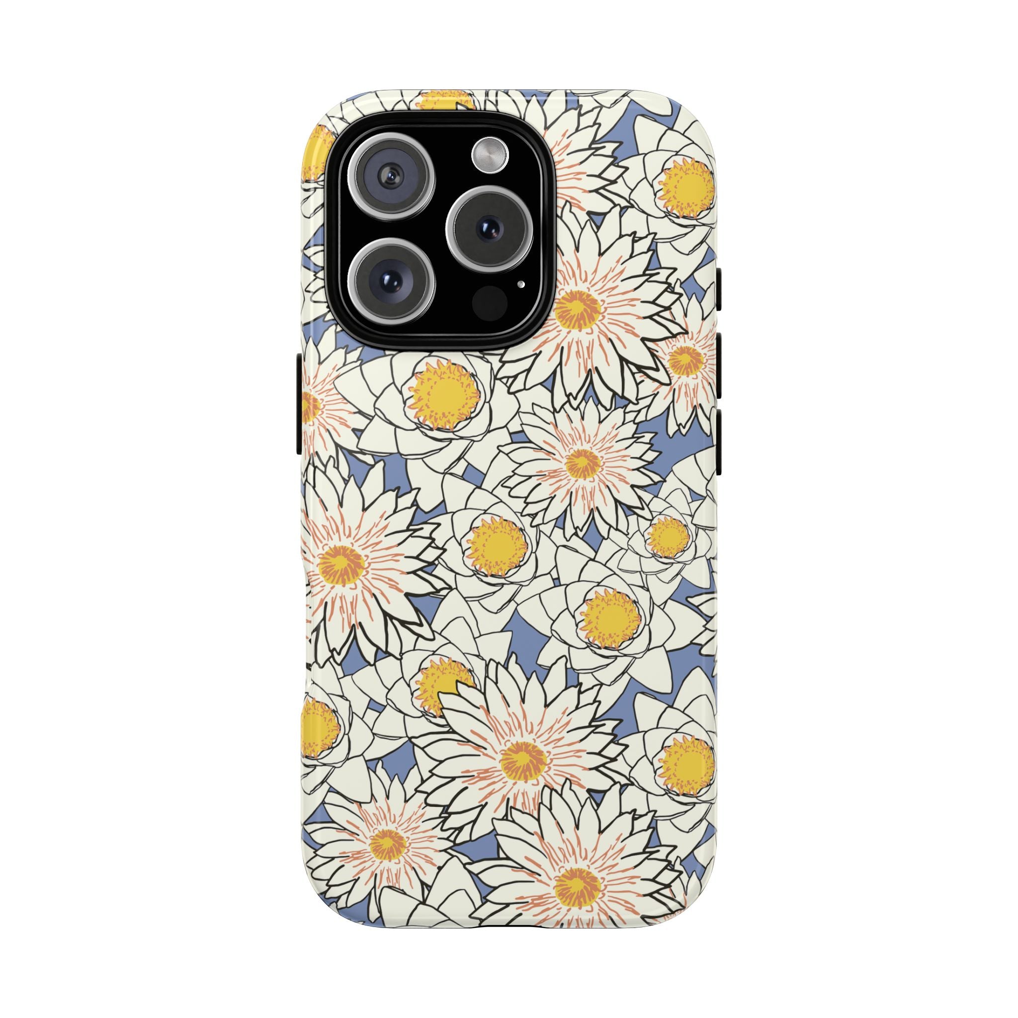 Stylish Phone Case, Floral Protective Cover, Gift for Nature Lovers, Trendy Tech Accessory, Customizable Phone Case