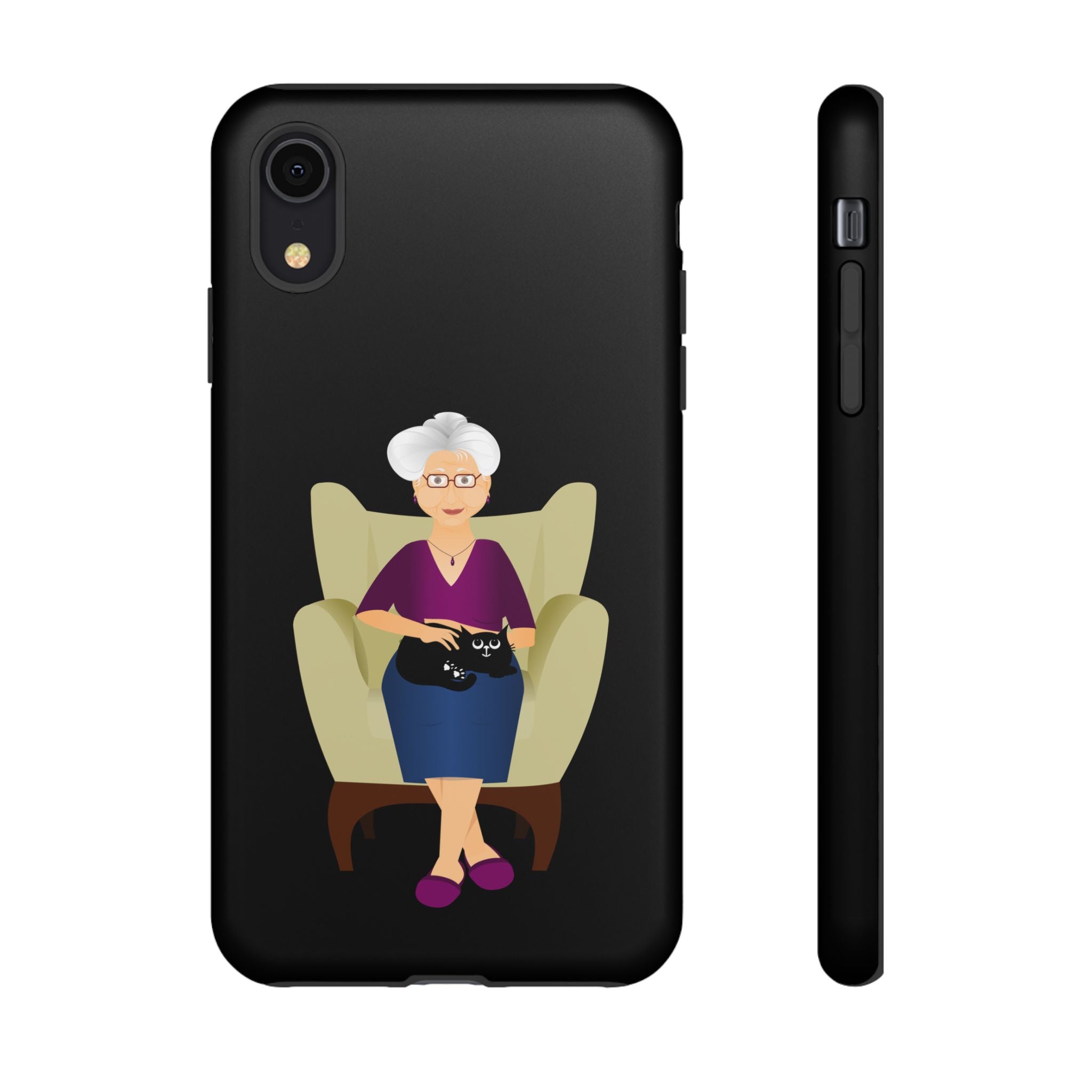 Grandma Phone Case, Tough Phone Cover for Grandparents, Durable Case for Seniors, Unique Gift for Grandmother, Personalized Tech Accessory