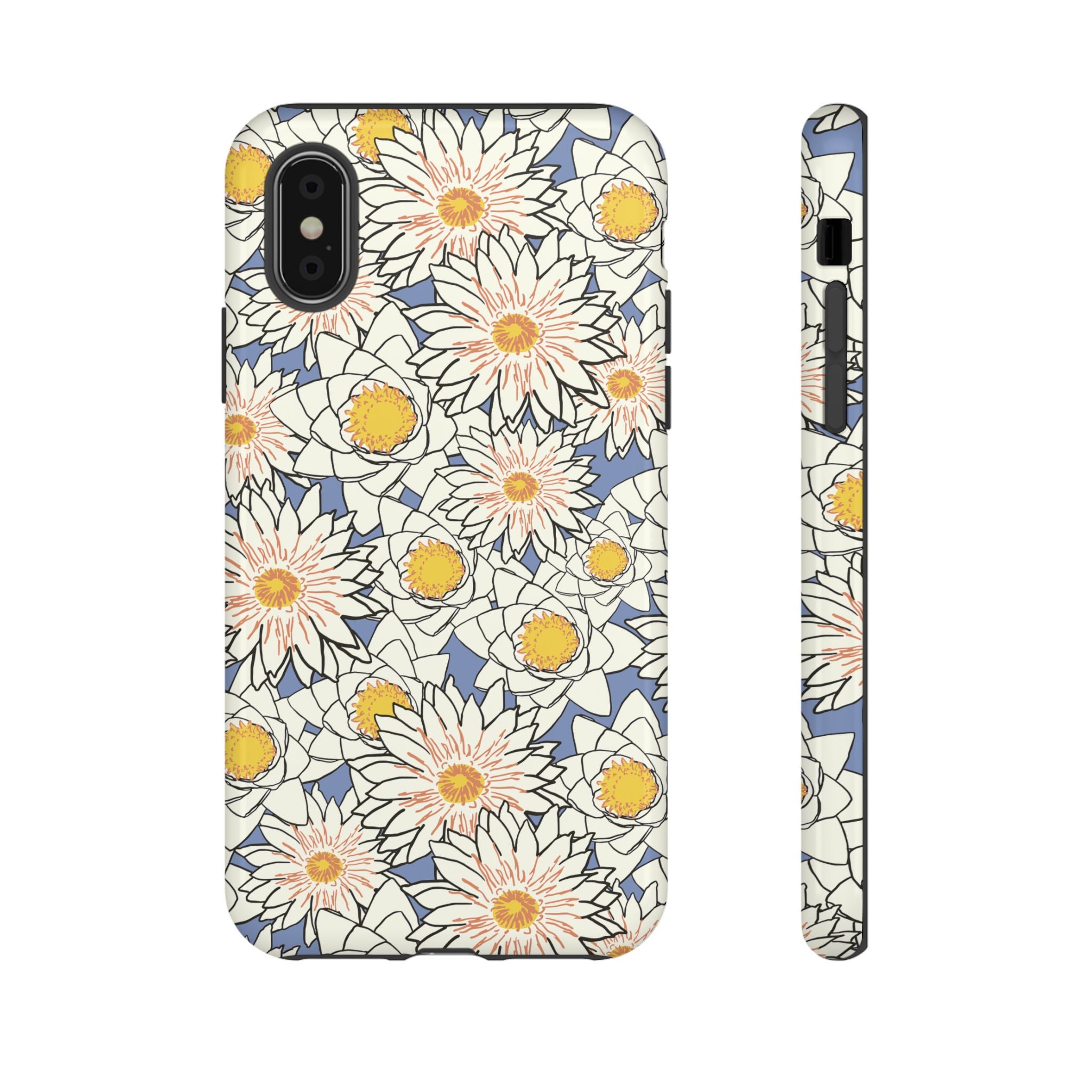 Stylish Phone Case, Floral Protective Cover, Gift for Nature Lovers, Trendy Tech Accessory, Customizable Phone Case