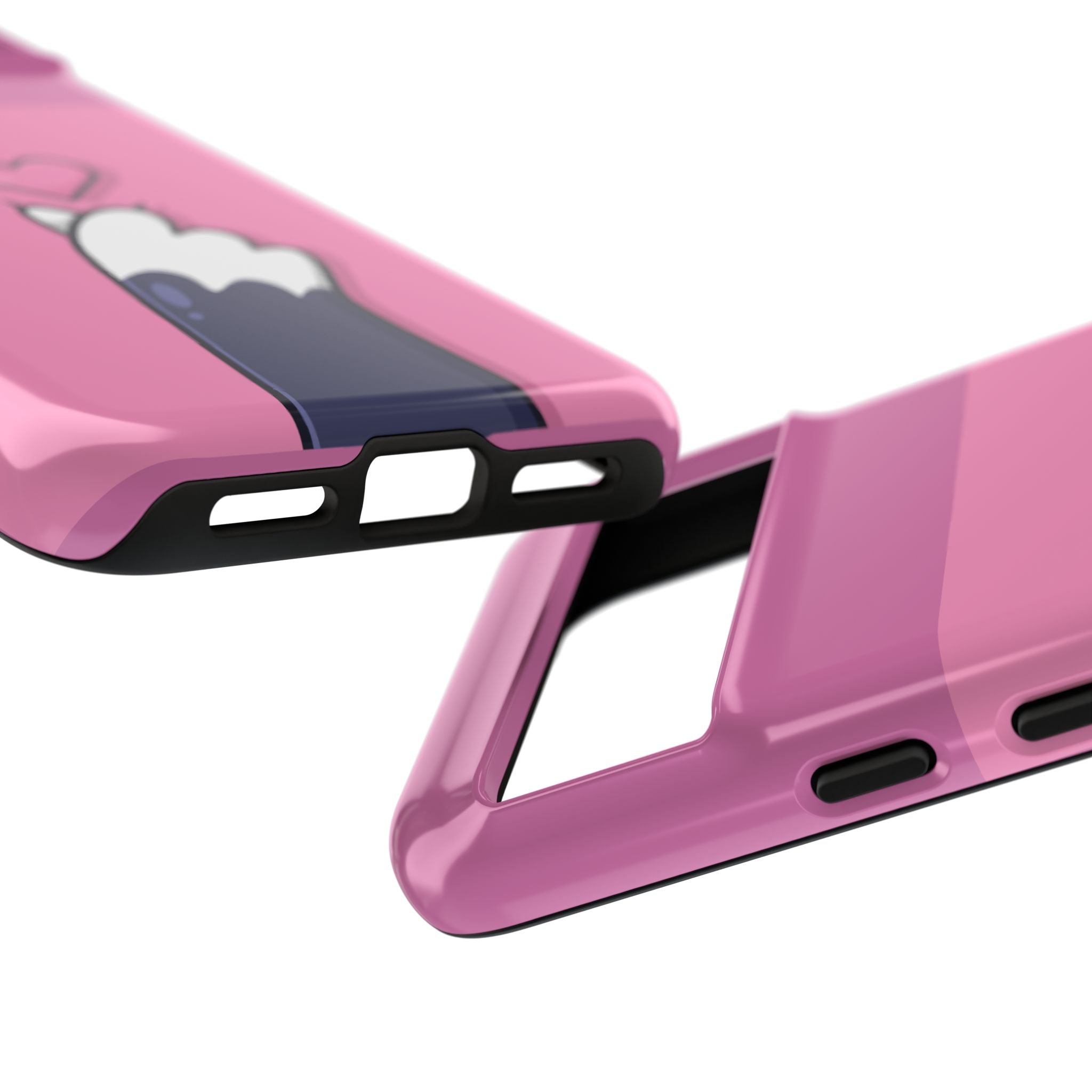 Cute Cat Paw Phone Case, Playful Pet Lover Gift, Animal Print Phone Cover, Heart Design Case, Fun Feminine Case, Kawaii Style