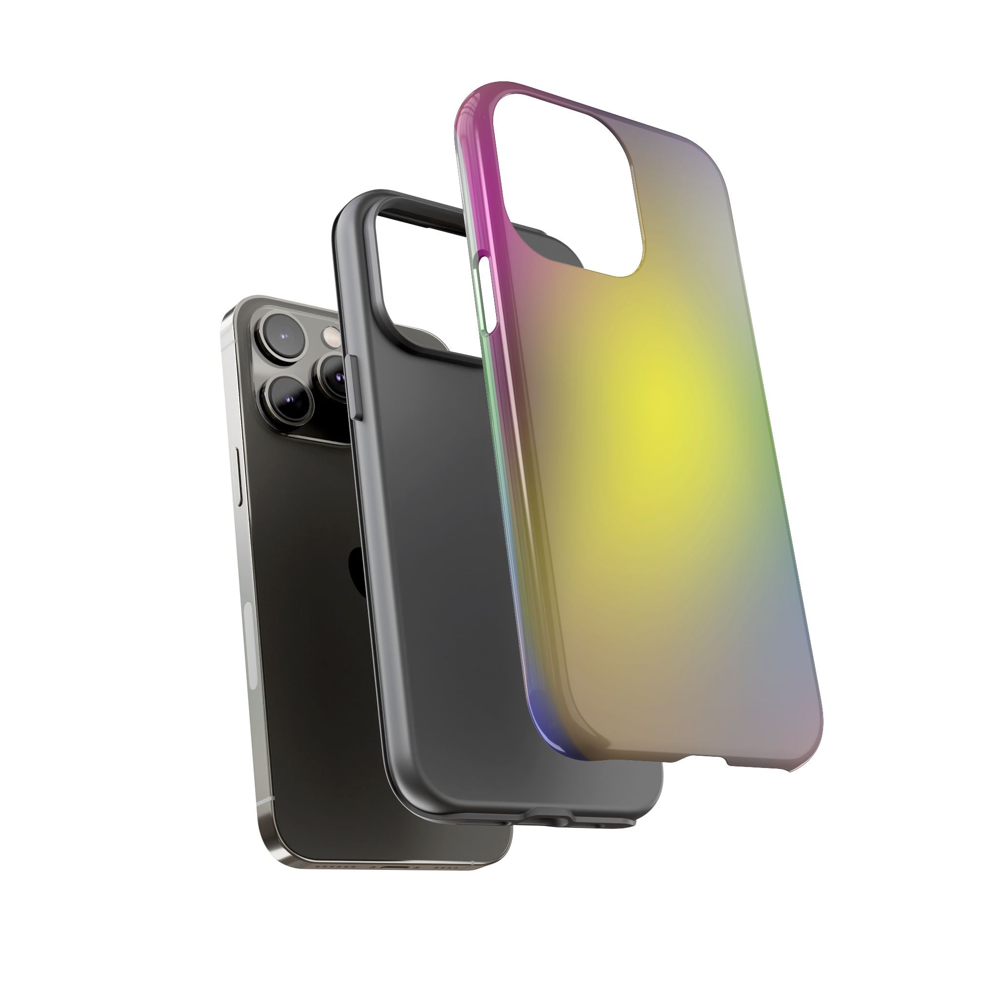 Colorful Tough Phone Case, Stylish Slim Cover, Durable Mobile Protection, Trendy Gift for Tech Lovers, Vibrant Phone Accessory