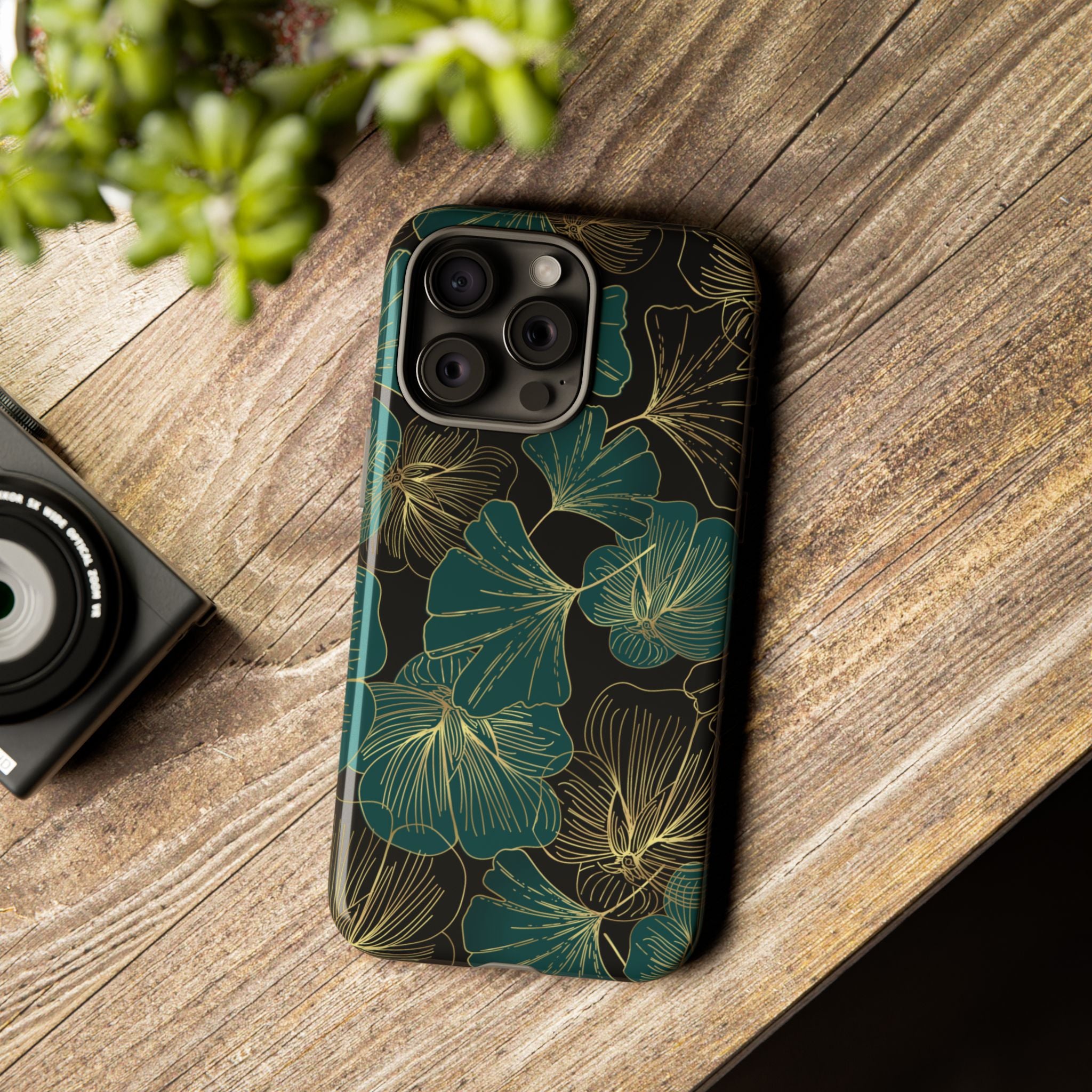 Floral Phone Case - Tough Cases, Protective Cover, Stylish Accessory, Gift for Her, Nature-Inspired Design