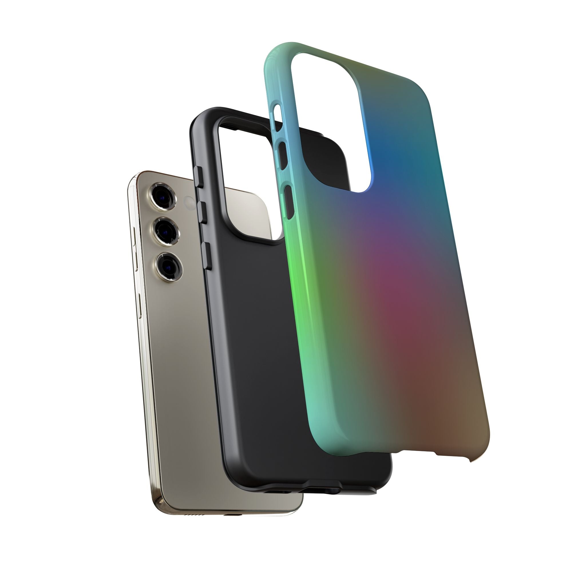 Colorful Mobile Phone Case, Unique Phone Cover, Stylish Phone Protector, Gift for Tech Lovers, Trendy Accessory