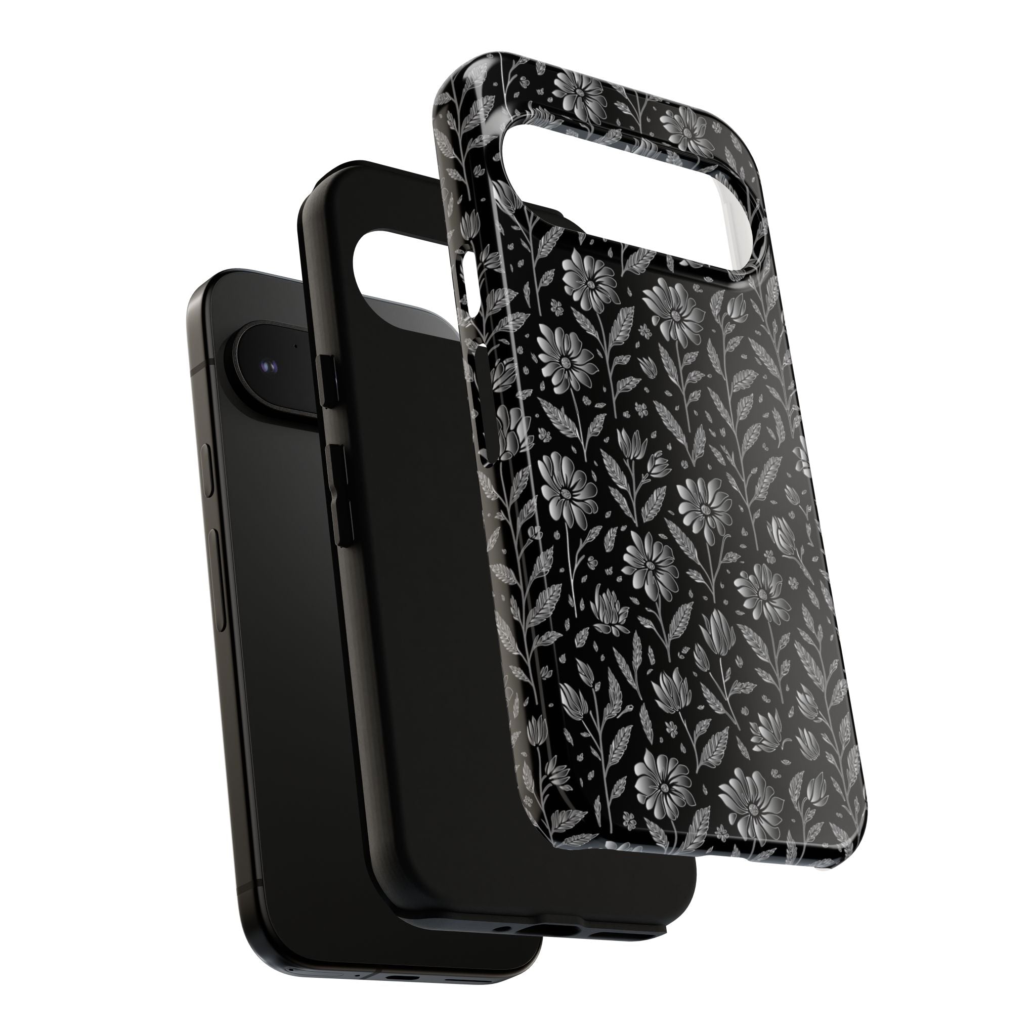 Stylish Floral Phone Case, Tough Floral Case, Botanical Phone Cover, Durable Floral Phone Protector, Gift for Her