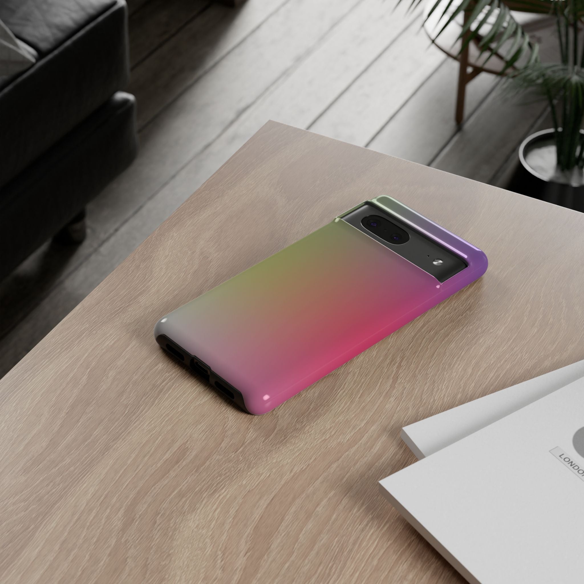 Gradient Phone Case, Tough Cases, Colorful Tech Accessory, Modern Phone Protection, Trendy Gift for Friends, Birthday, Holidays